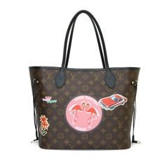 Louis Vuitton World Tour Neverfull Bag MM Monogram with Gold Hardware 2019