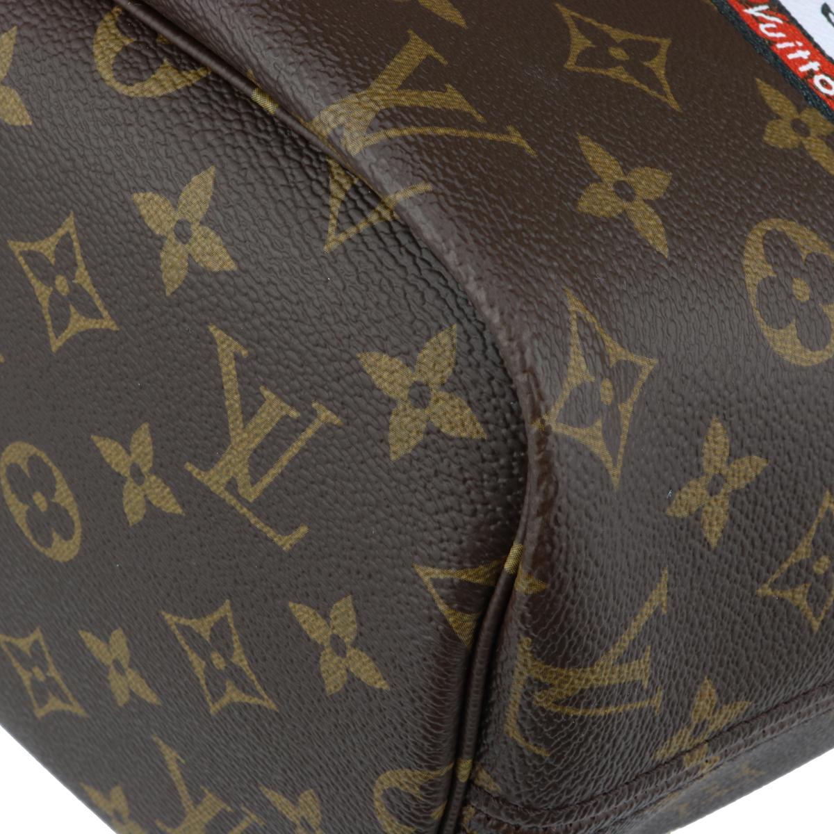 Louis Vuitton World Tour Neverfull Tasche MM Monogramm mit Gold Hardware 2019 4
