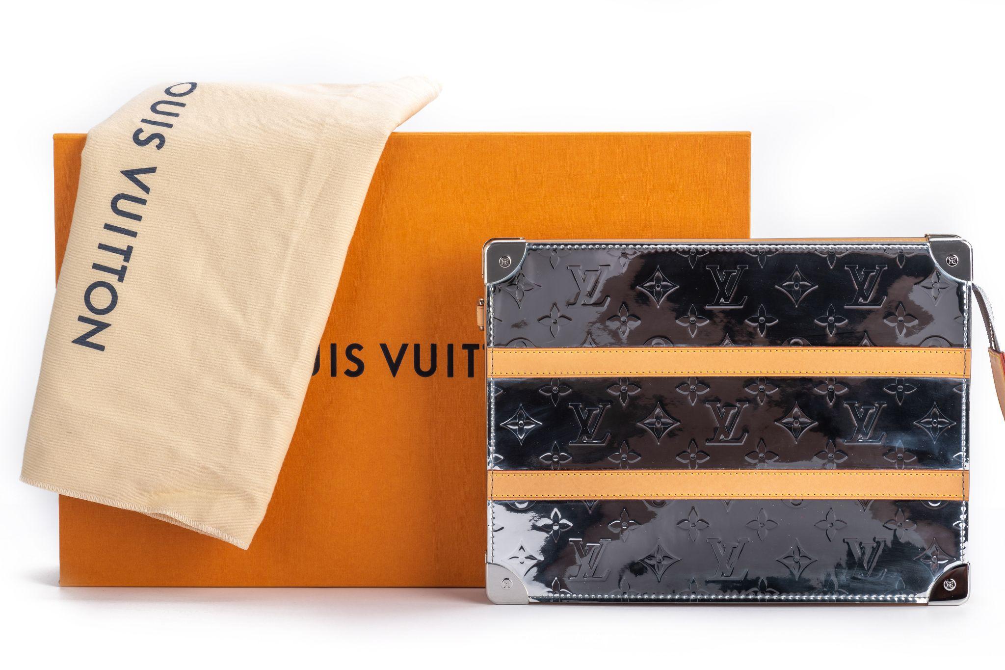 Louis Vuitton X Abloh Mirror Trunk Pochette BN For Sale 4