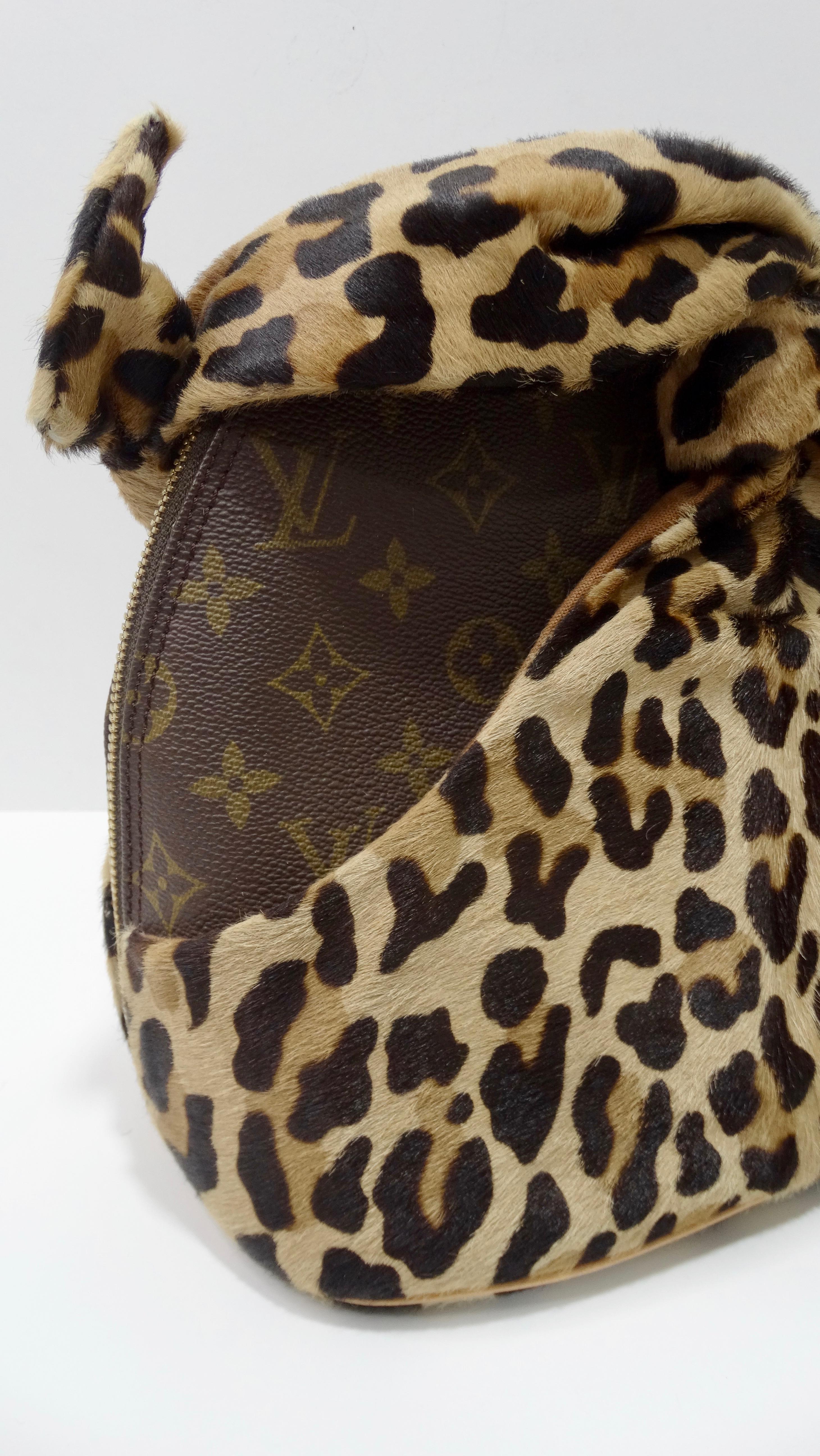 Louis Vuitton x Azzedine Alaia 'Centenaire' Leopard Alma Bag 4