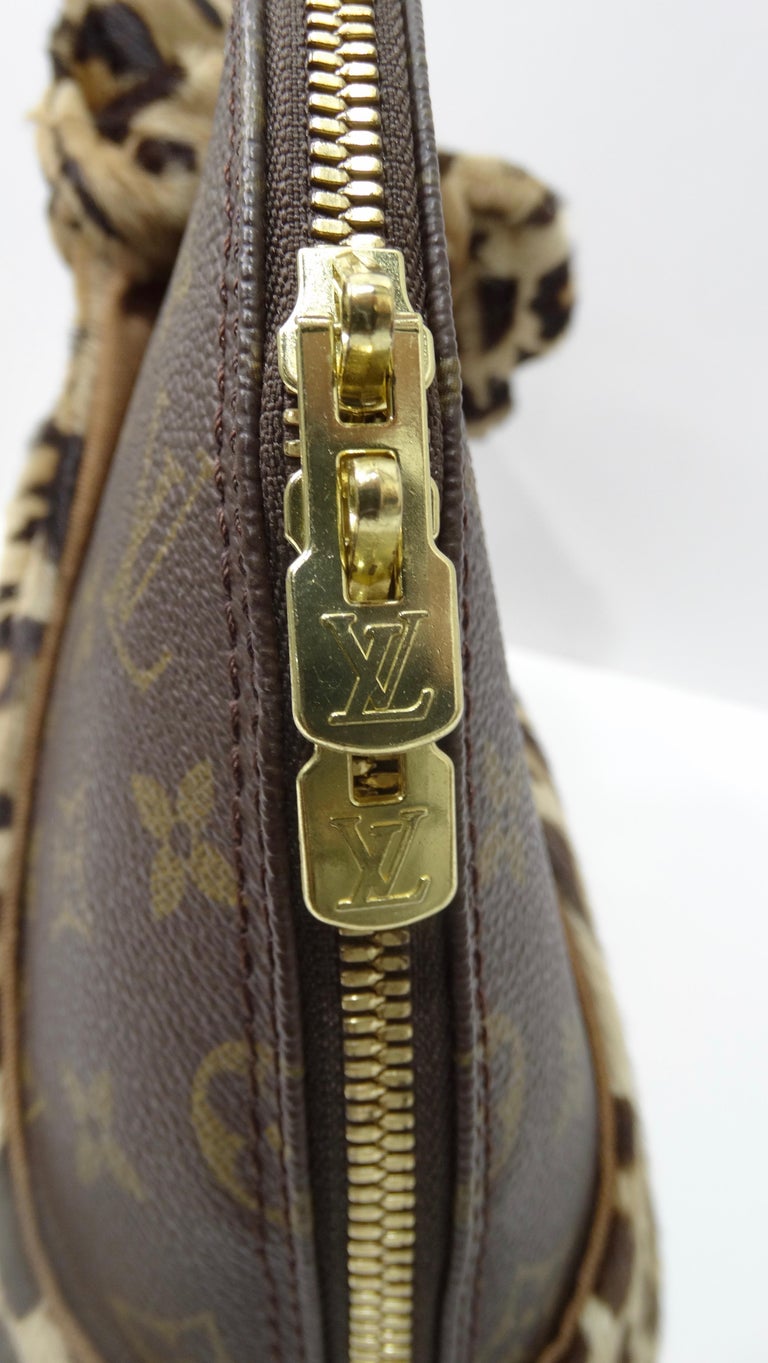 LOUIS VUITTON MONOGRAM Azzedine Alaia Alma Leopard Handbag M99032 #5  Rise-on