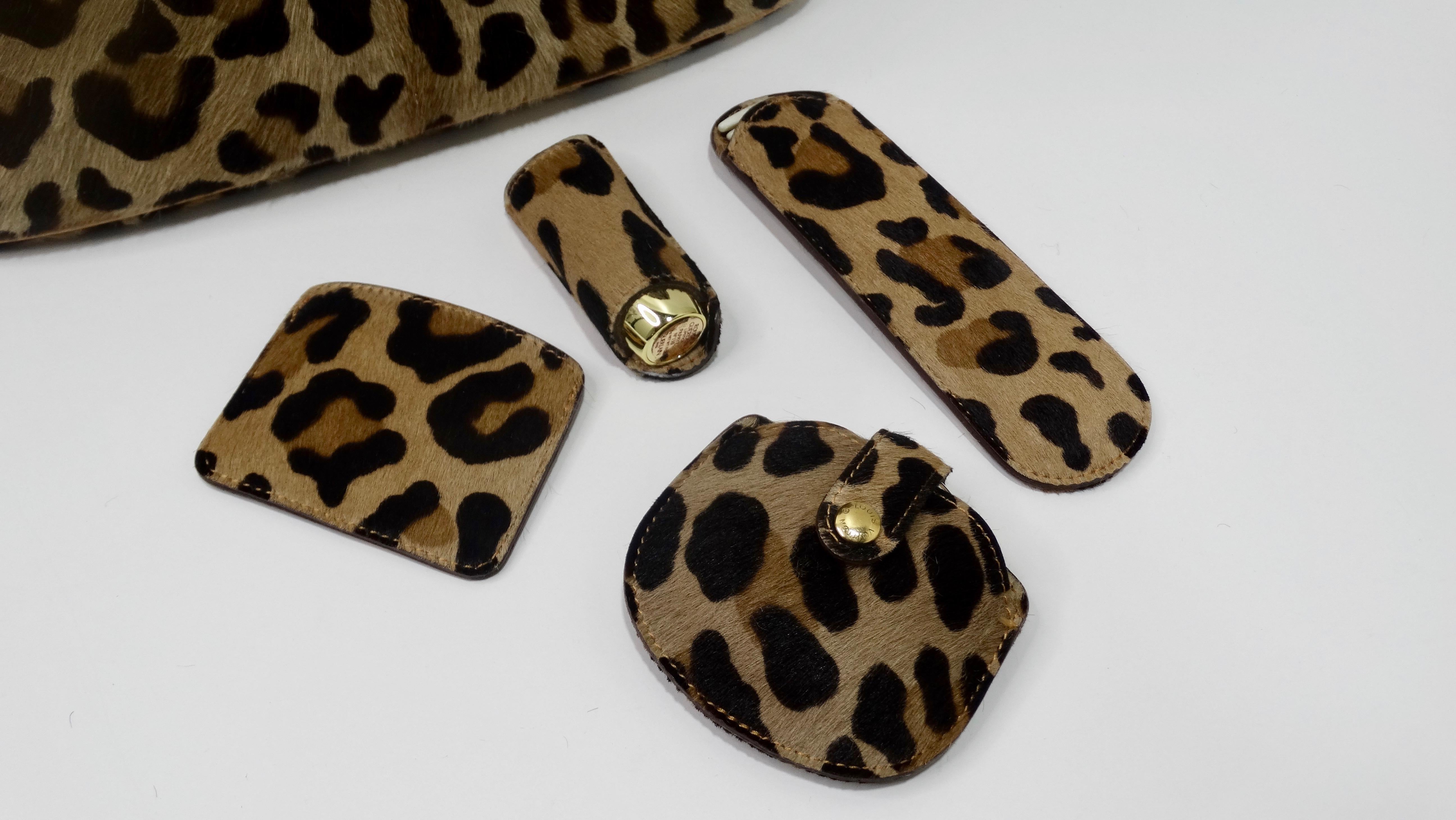 Women's or Men's Louis Vuitton x Azzedine Alaia 'Centenaire' Leopard Alma Bag