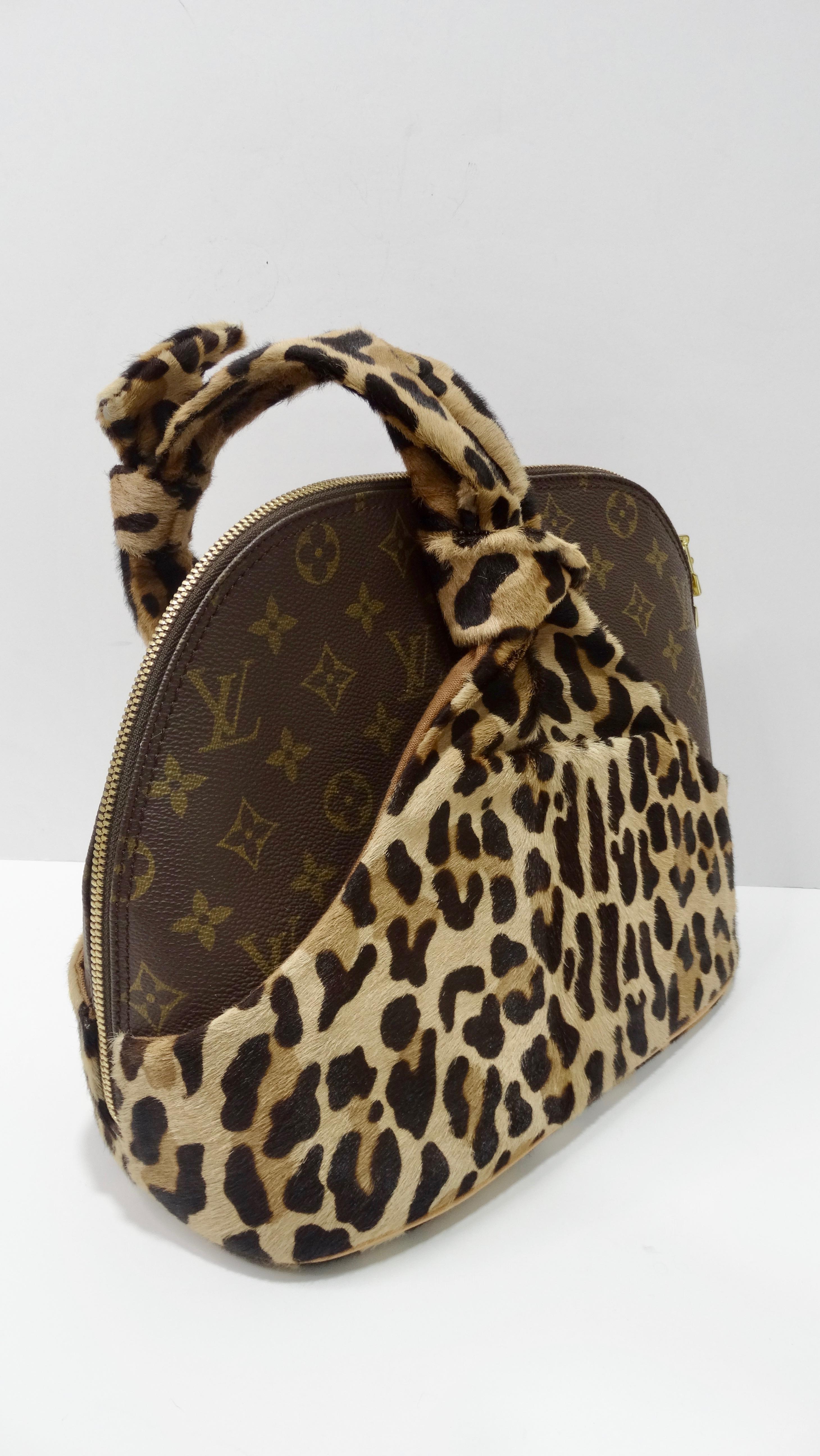 Louis Vuitton x Azzedine Alaia 'Centenaire' Leopard Alma Bag 1