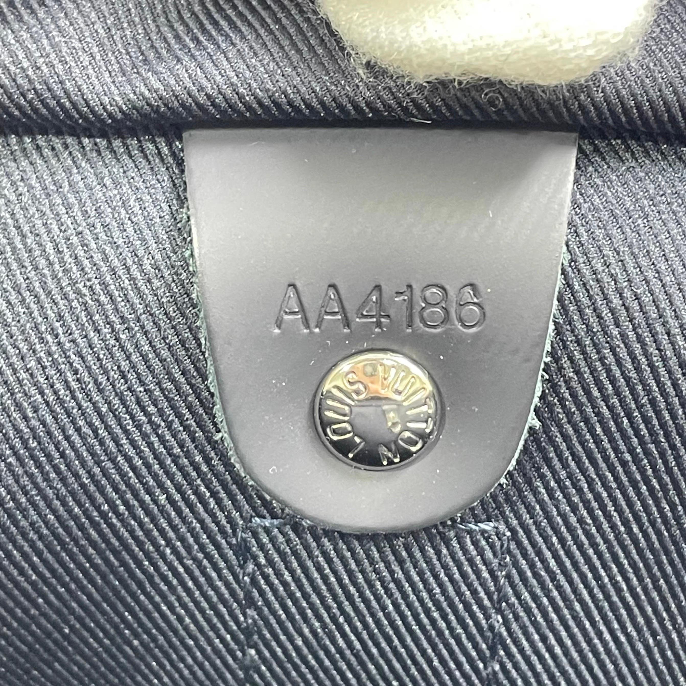 Louis Vuitton x Chapman Brothers Keepall 45 Bandouliere Elephant Navy For Sale 12