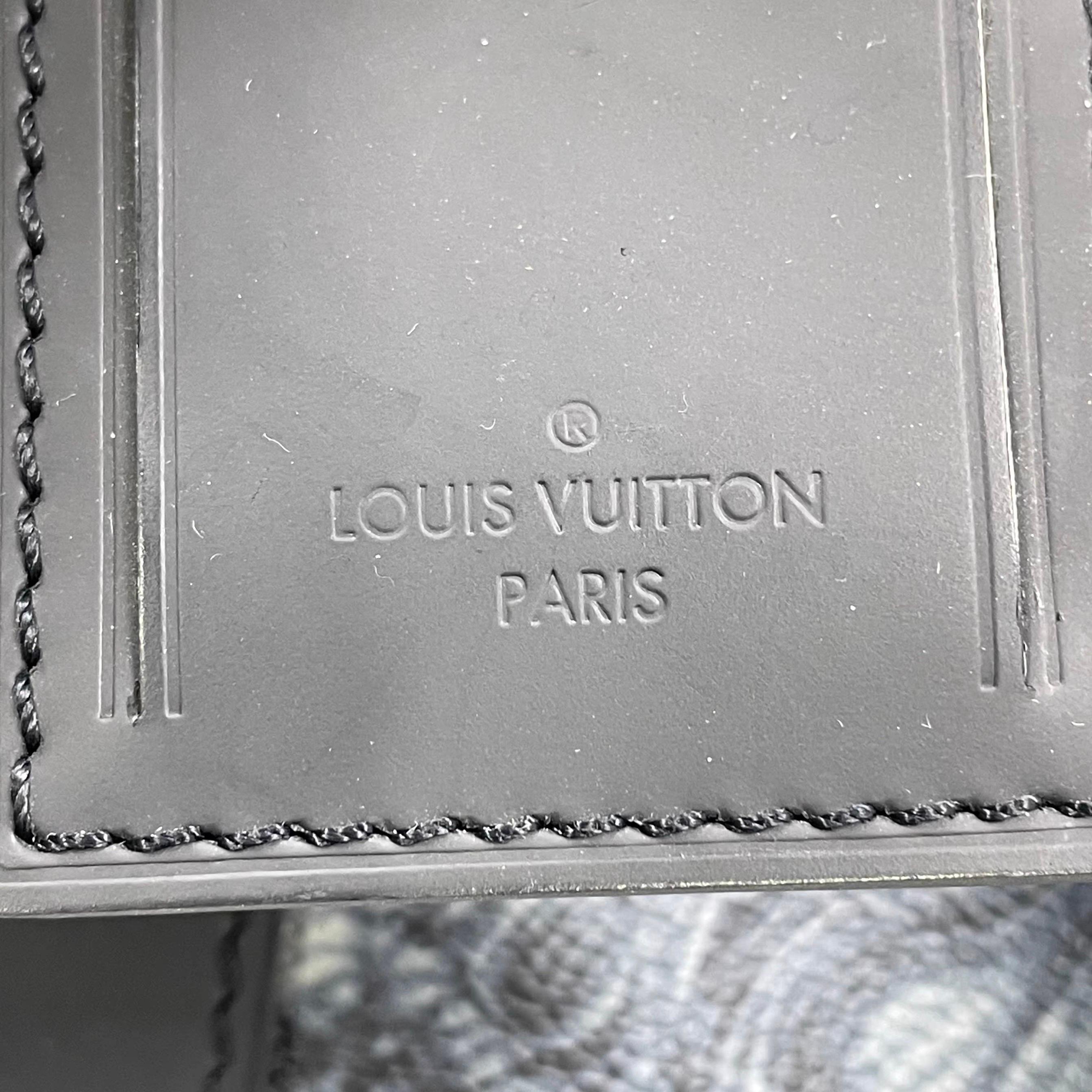 Louis Vuitton x Chapman Brothers Keepall 45 Bandouliere Elephant Navy For Sale 15