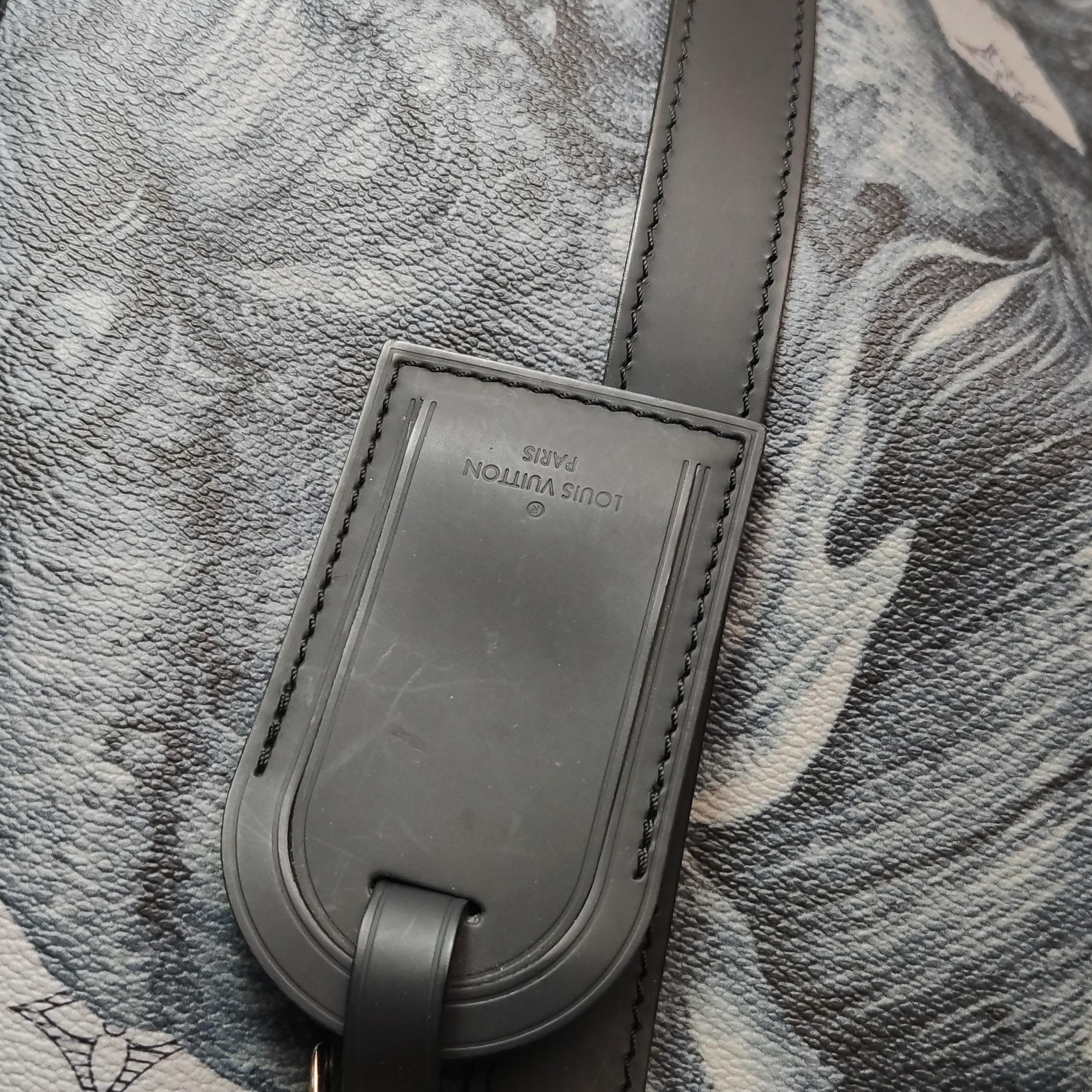 Louis Vuitton x Chapman Brothers Keepall 45 Bandouliere Leone Elefante in vendita 12