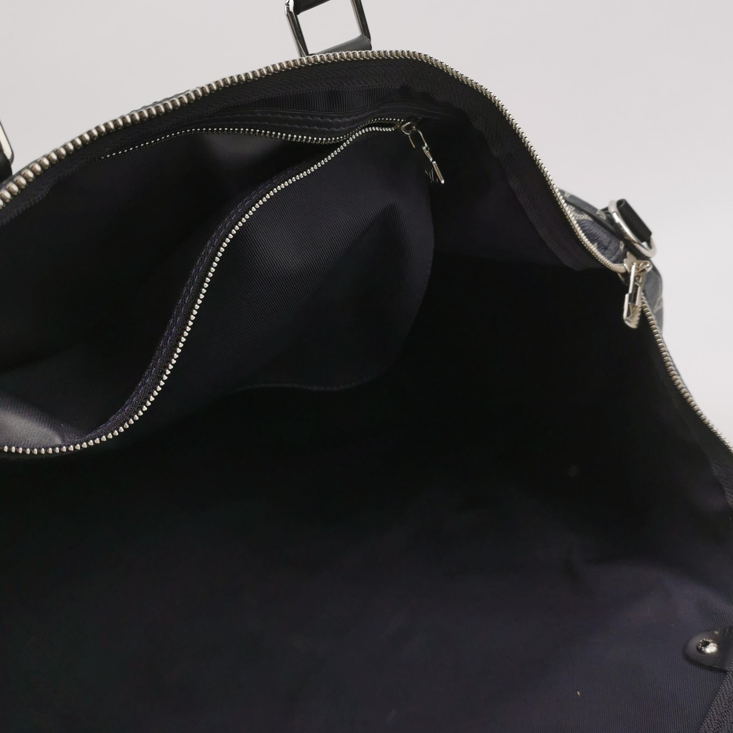 Louis Vuitton x Chapman Brothers Keepall 55 Bandouliere Lion Navy Pour femmes en vente