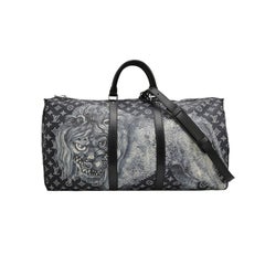 Louis Vuitton x Chapman Brothers Keepall 55 Bandouliere Lion Navy