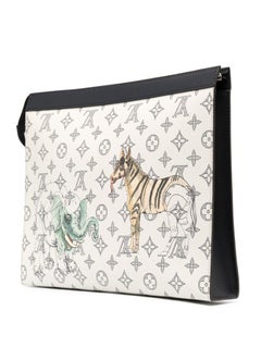 Louis Vuitton X Chapman Brothers Limited Edition Savane Pochette Voyage