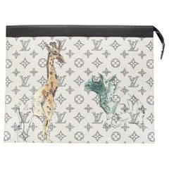 Louis Vuitton X Chapman Brothers Limitierte Auflage Savane Pochette Voyage, Savane