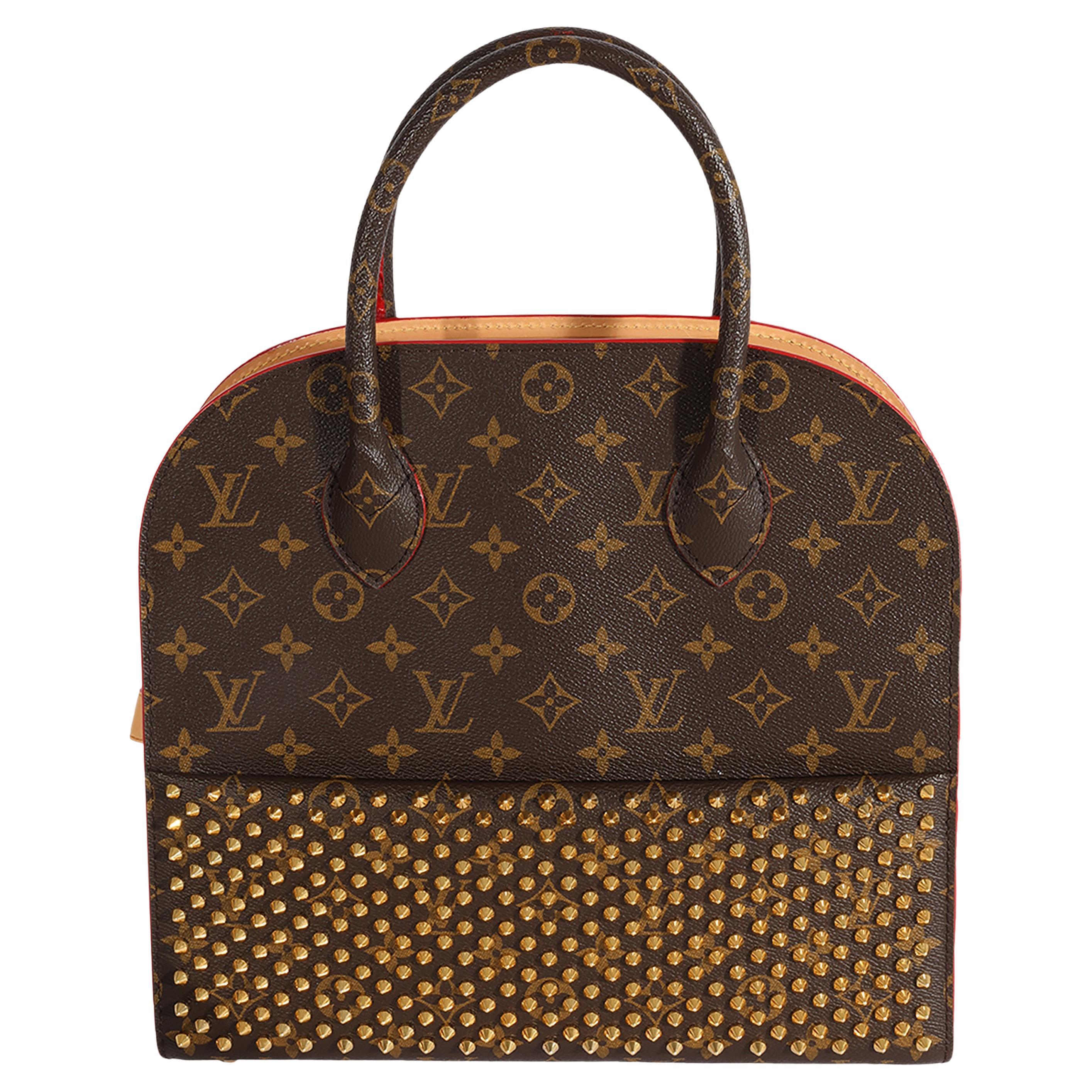 Louis Vuitton x Christian Louboutin Celebrating Monogram Iconoclasts Spike  Tote For Sale at 1stDibs