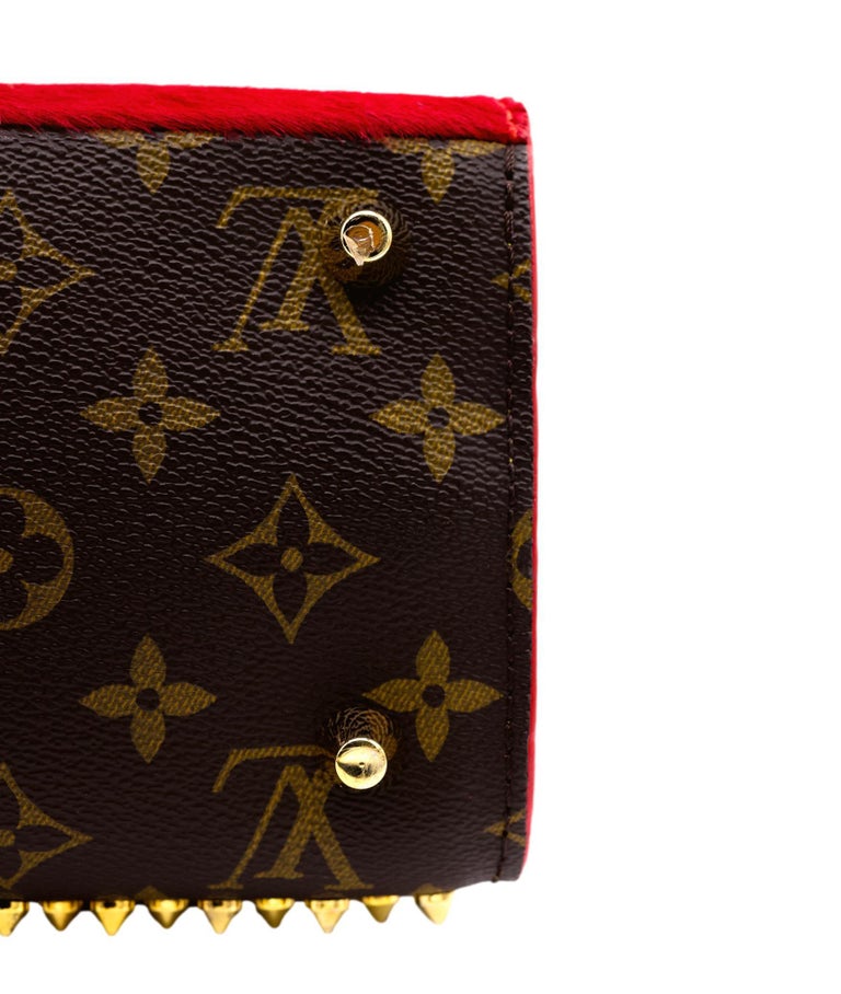LOUIS VUITTON Monogram Christian Louboutin Iconoclast Hand Bag Limited  Editions