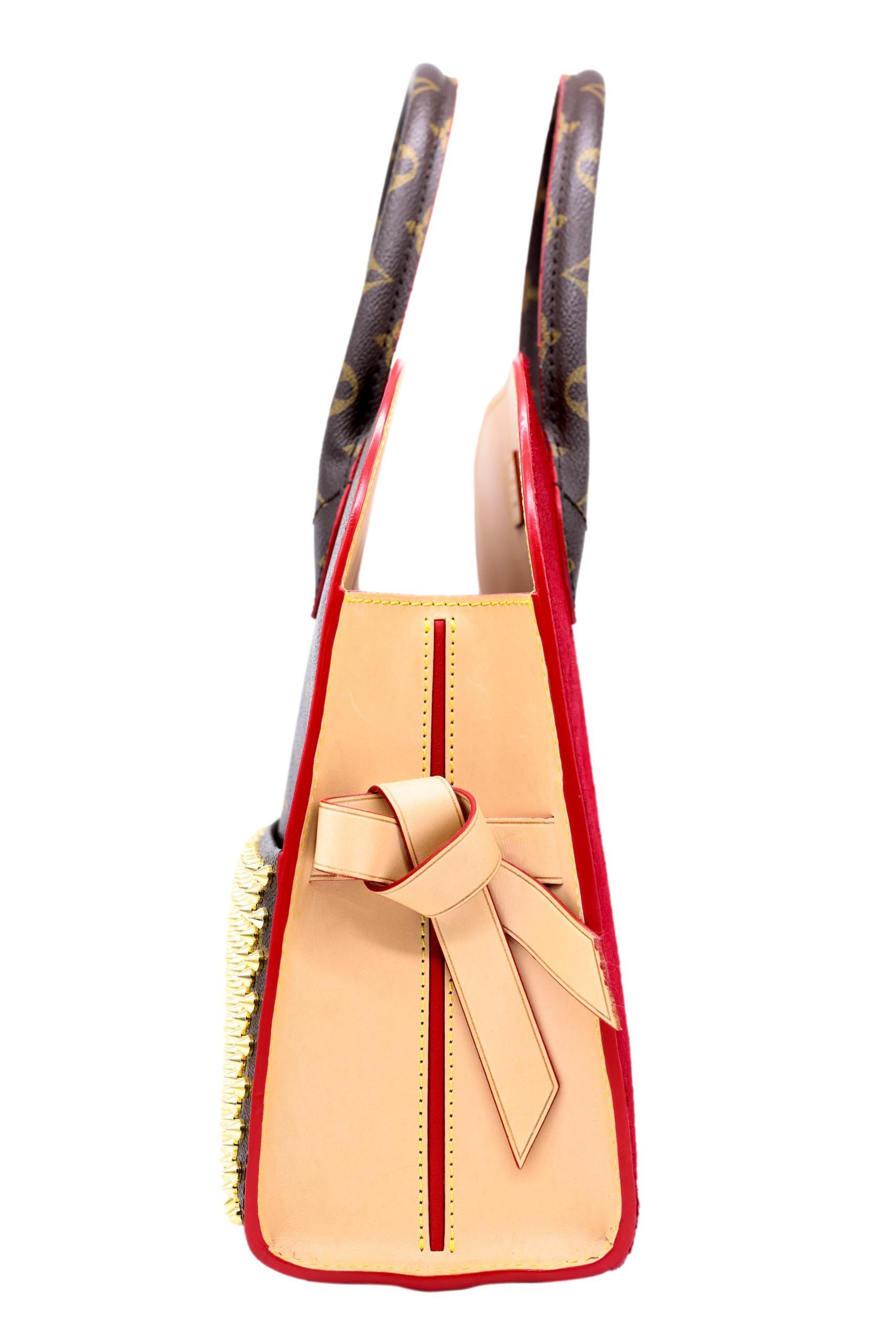 Louis Vuitton x Christian Louboutin Limited Edition Iconoclasts Tote Bag, 2014. In Good Condition In Banner Elk, NC