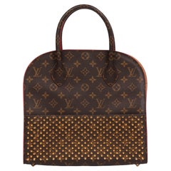 Louis Vuitton x Christian Louboutin Tote Iconoclast in Monogram e pelle di pony rossa