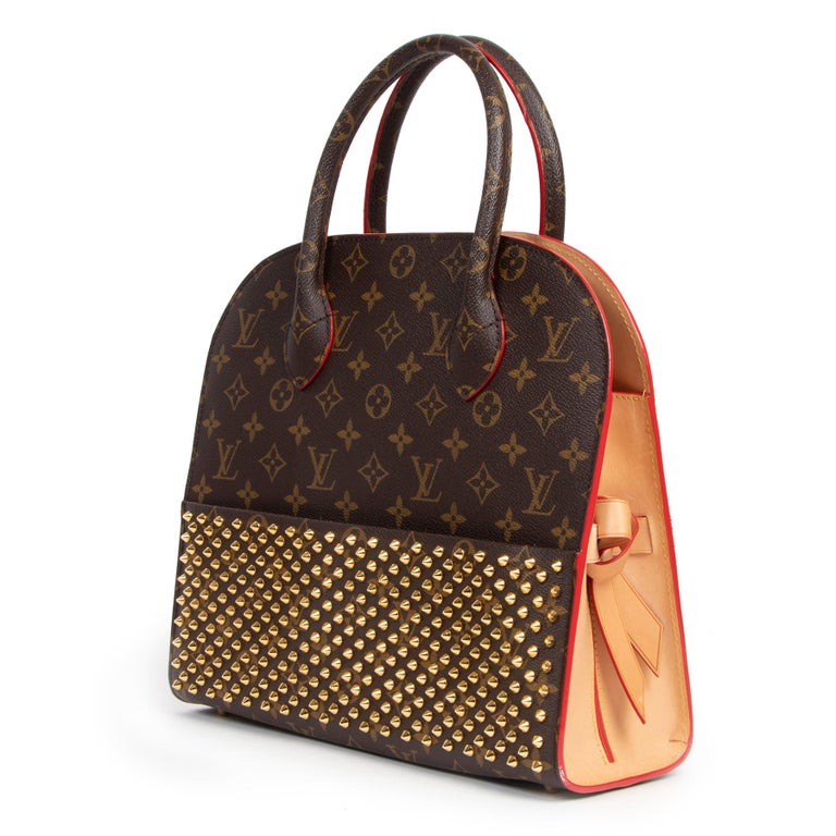 Louis Vuitton x Christian Louboutin &quot;The Shopper&quot; Iconoclast Bag For Sale at 1stdibs