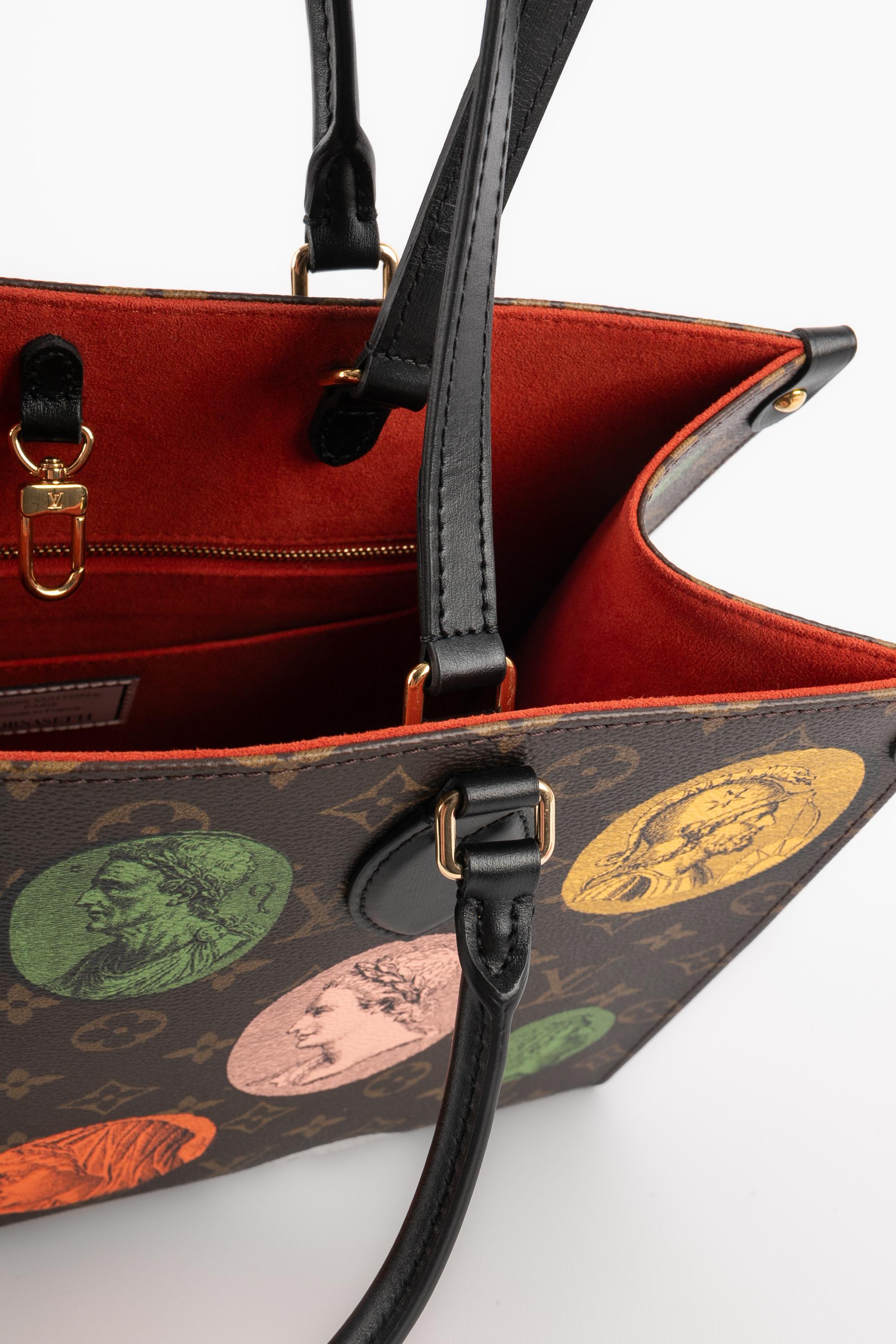 Louis Vuitton x Fornasetti bag On The Go 2022 For Sale 6