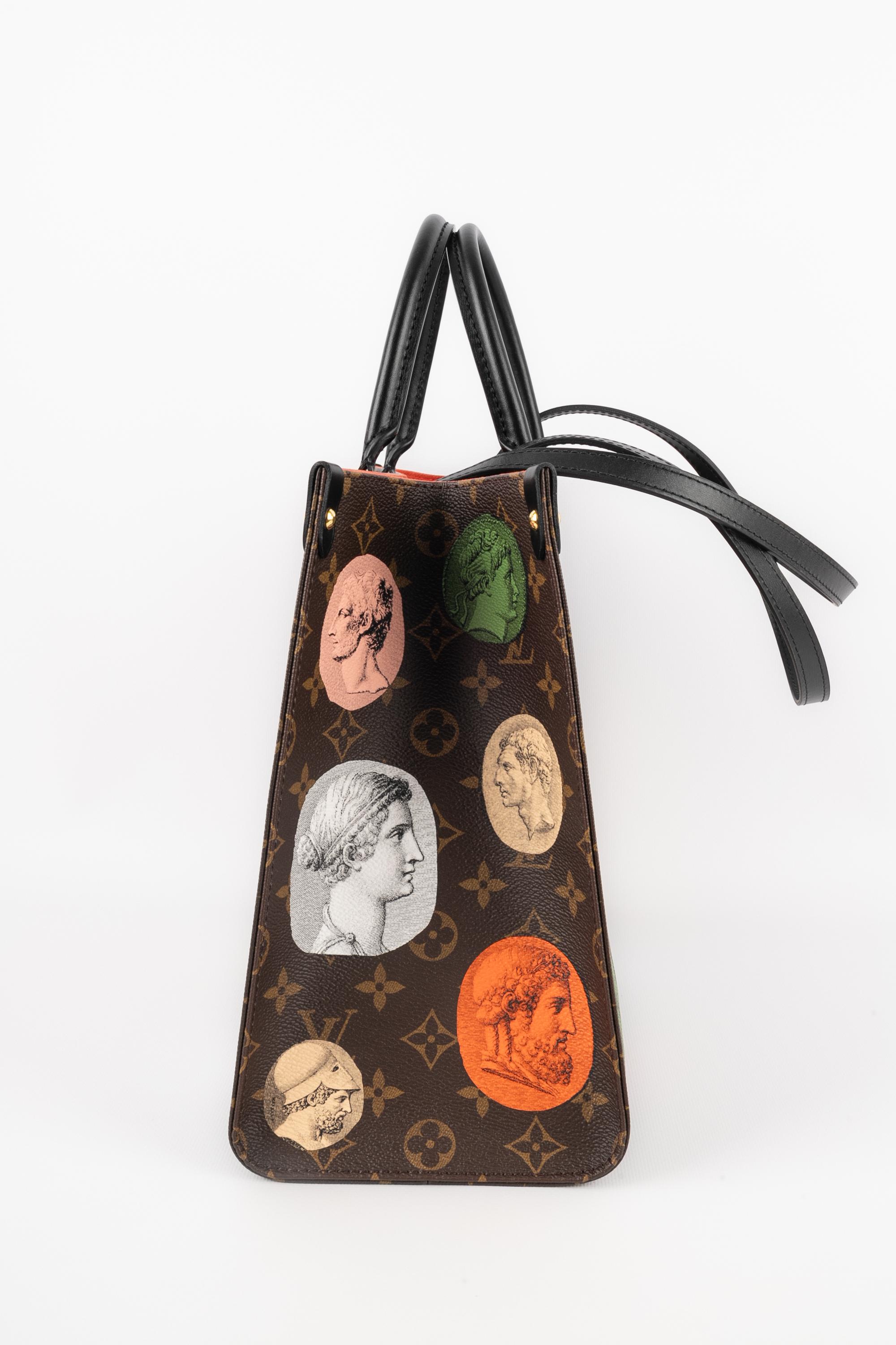 Louis Vuitton x Fornasetti bag On The Go 2022 For Sale 2