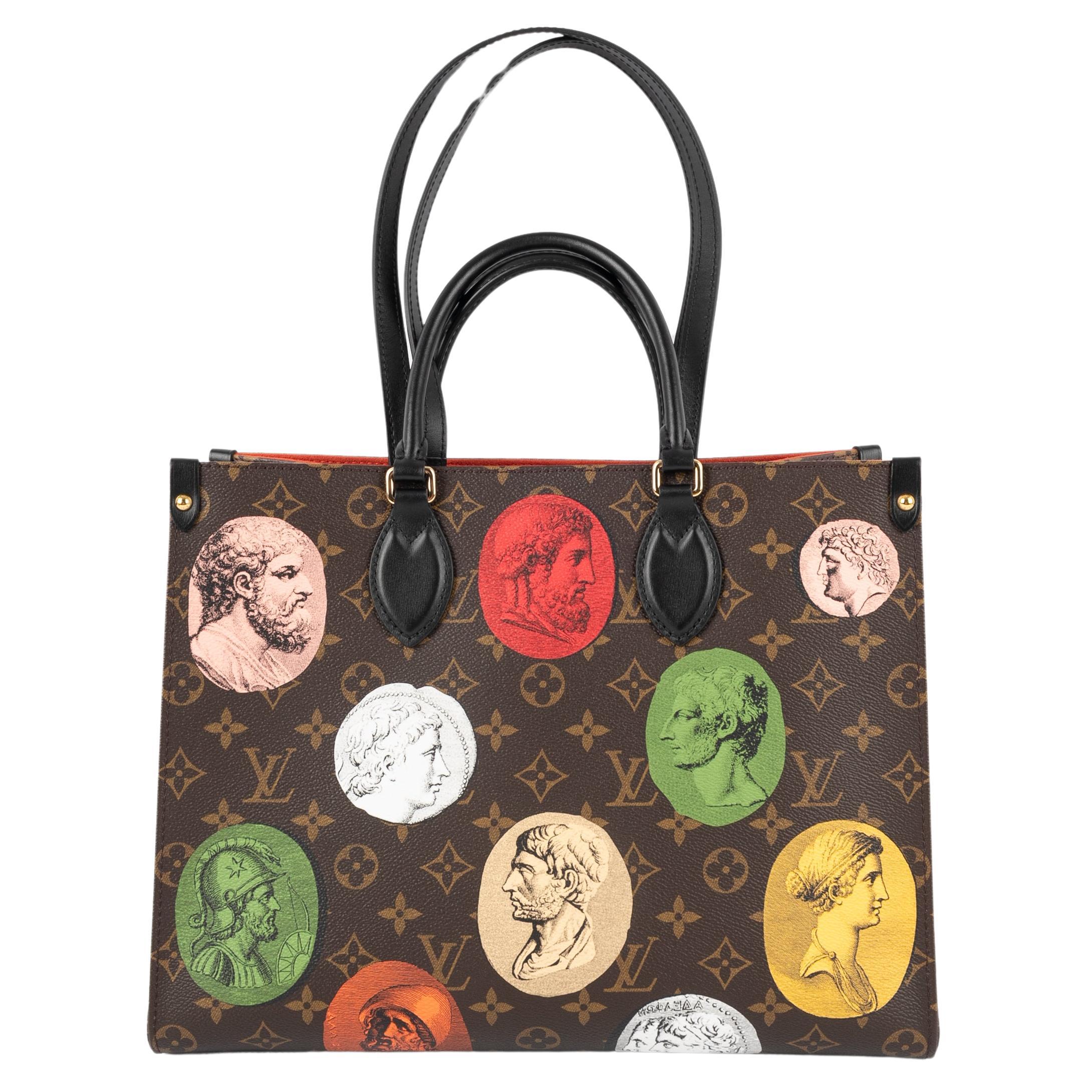 Louis Vuitton x Fornasetti bag On The Go 2022 For Sale