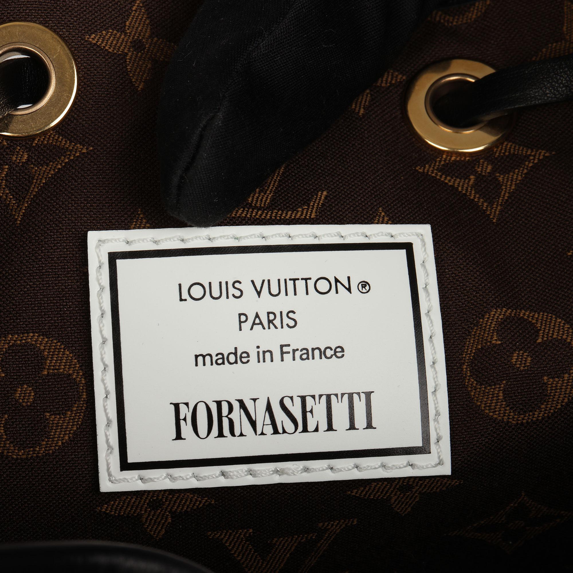 Louis Vuitton x Fornasetti Brown Monogram Coated Canvas Architettura Noé 2
