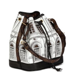 LOUIS VUITTON x Fornasetti Brown Monogram Coated Canvas Architettura Noé