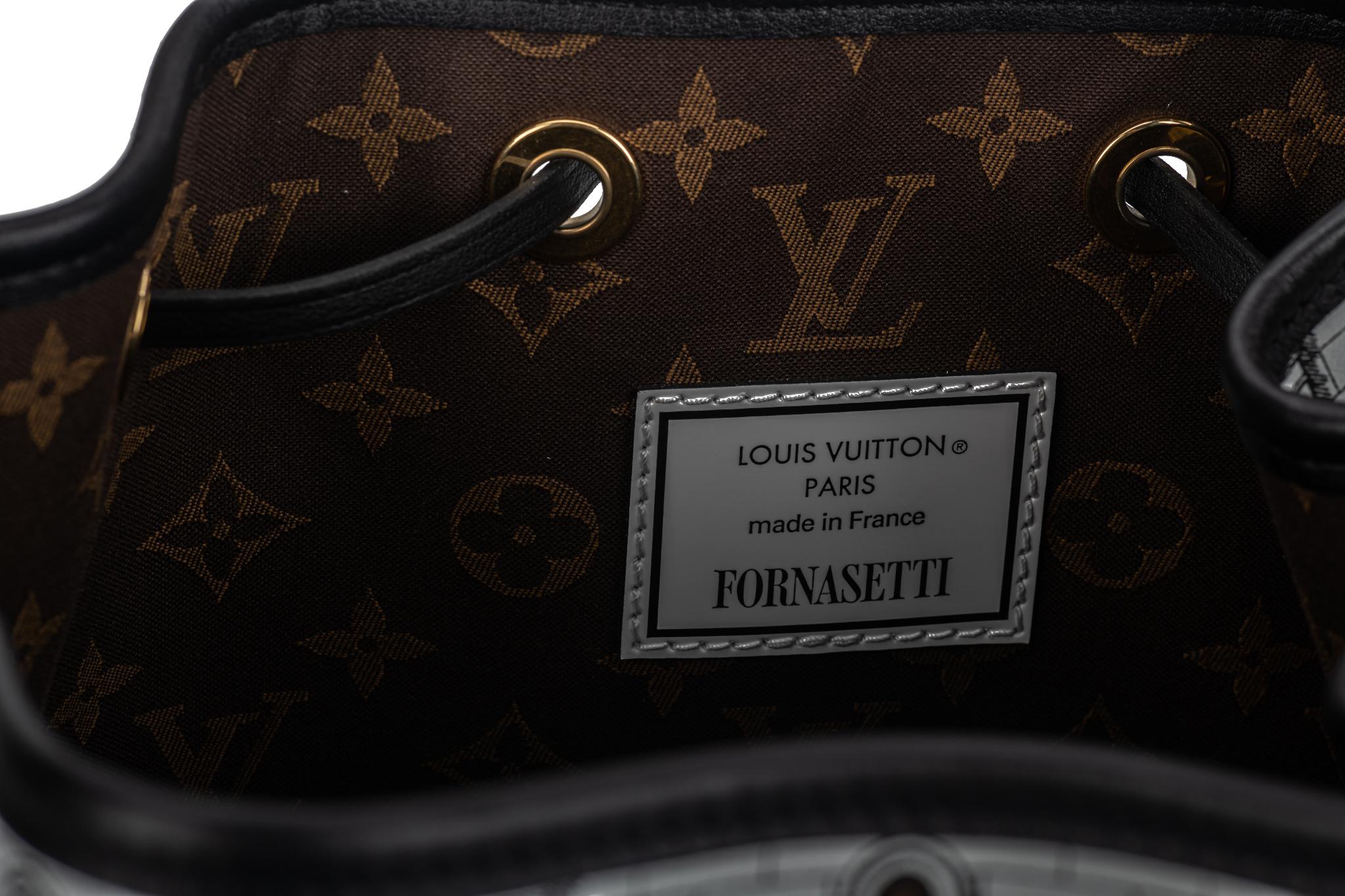 Louis Vuitton x Fornasetti Bucket Bag NIB For Sale 8