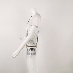 Louis Vuitton x Fornasetti Cannes Vase Architectural Patent Leather Crossbody