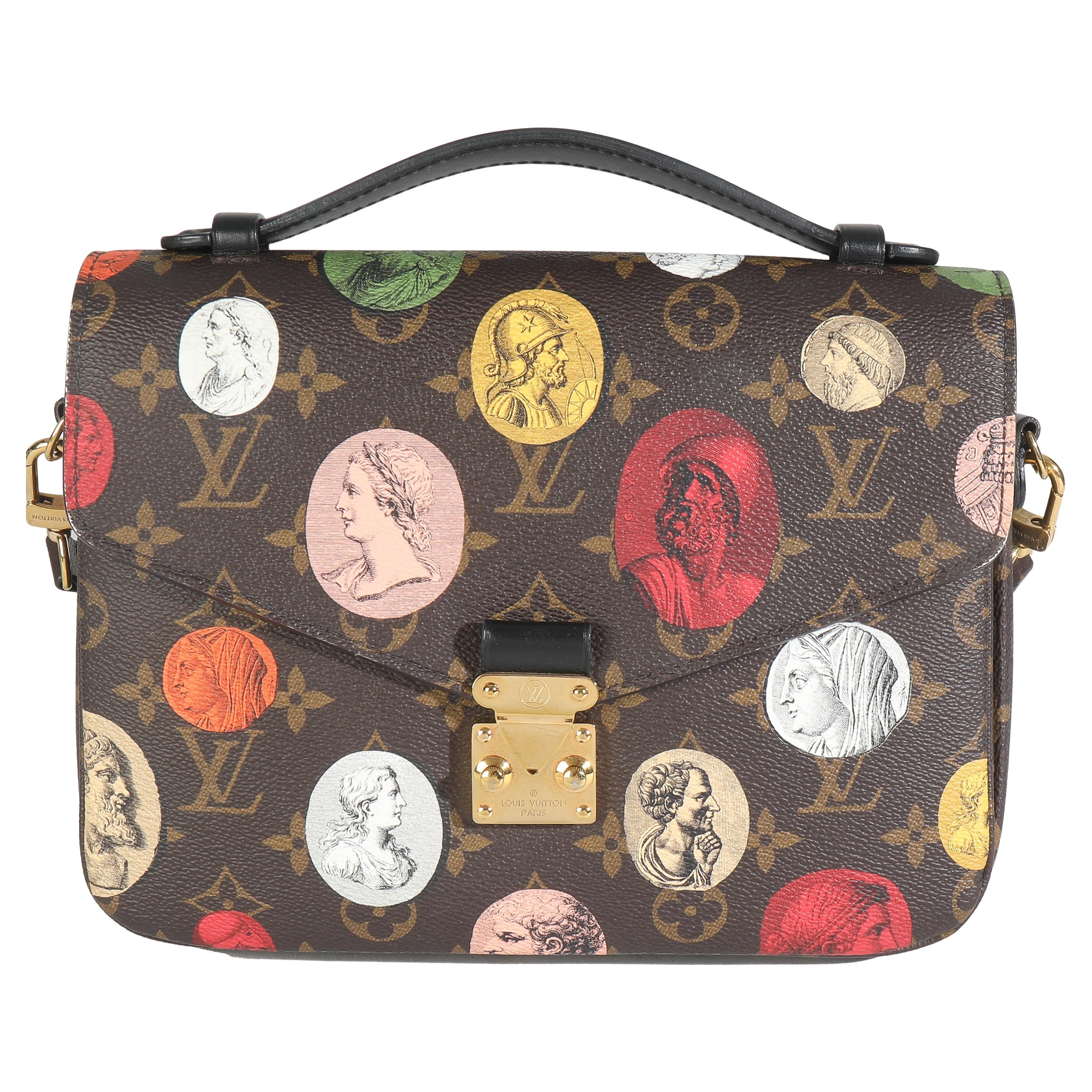 Louis Vuitton x Fornasetti Monogram Canvas Cameo Pochette Metis