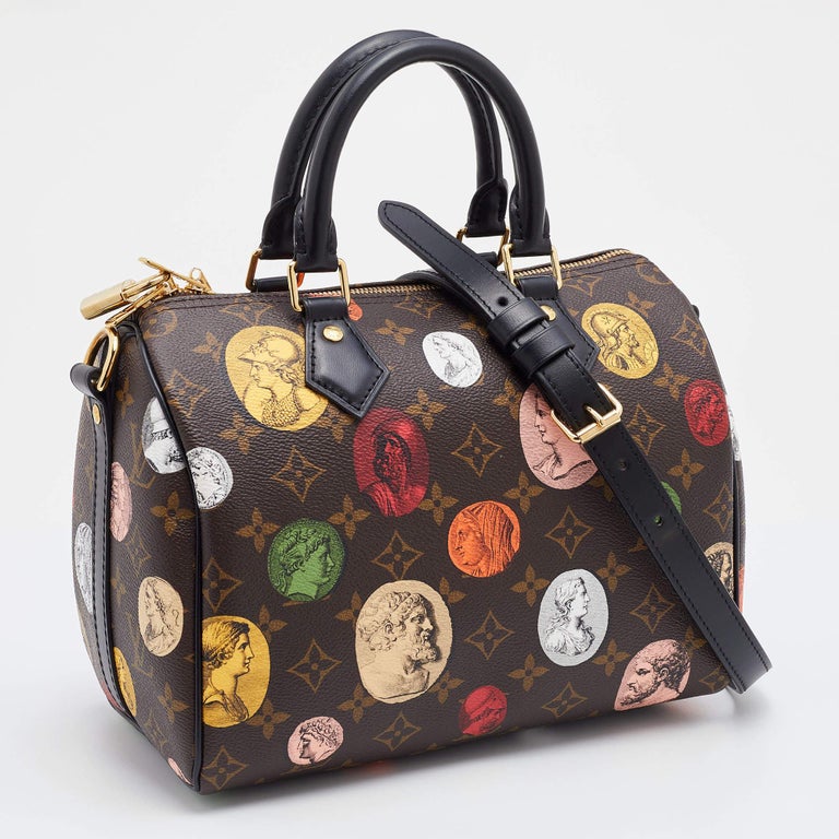 Louis Vuitton X Fornasetti Monogram Canvas Cameo Speedy Bandoulière 25