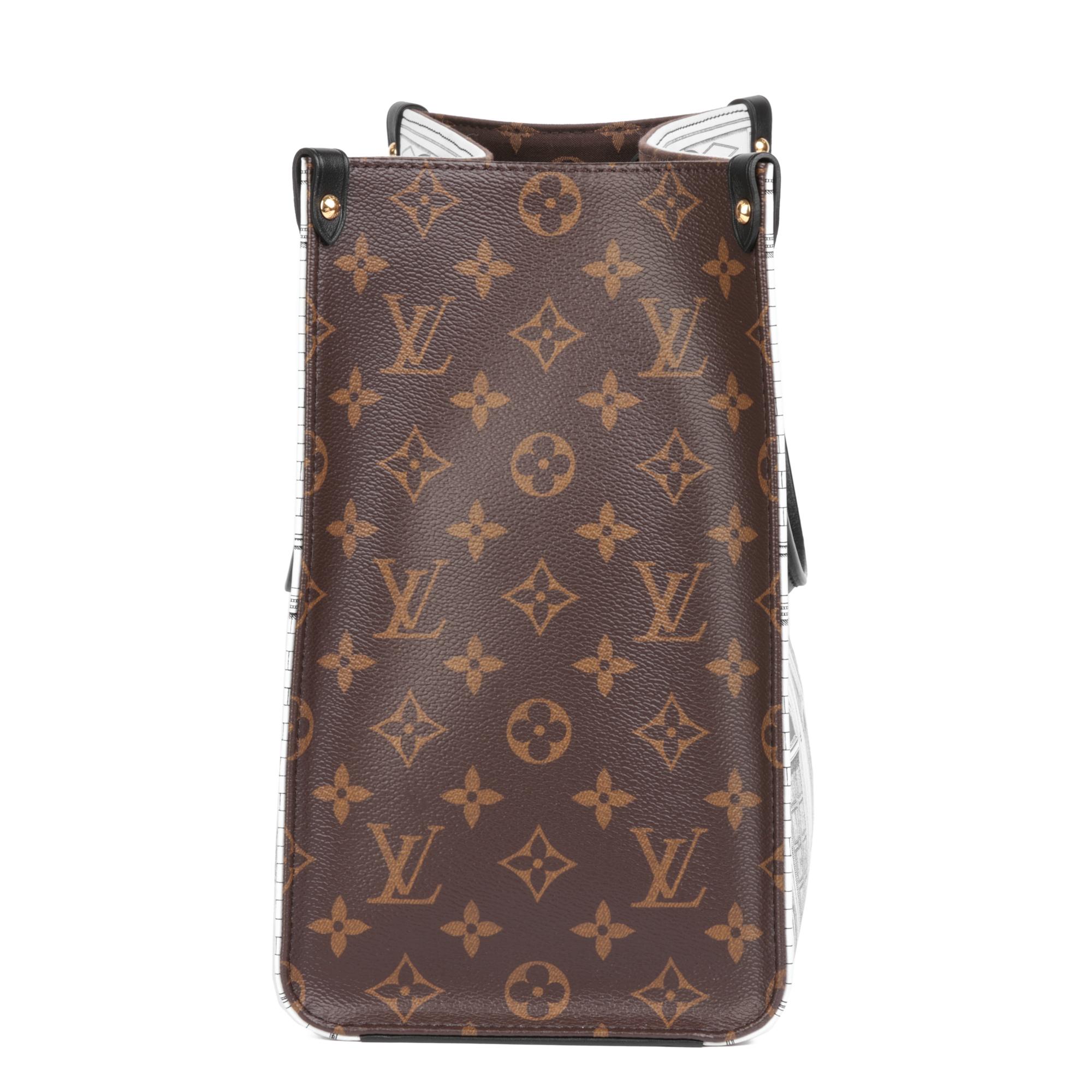 LOUIS VUITTON x Fornasetti Onthego GM im Zustand „Hervorragend“ in Bishop's Stortford, Hertfordshire