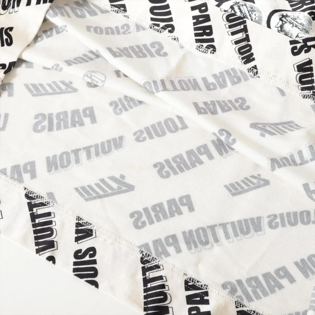 Louis Vuitton x Fornasetti Mini robe sans manches en rayonne imprimée Noir x Blanc Pour femmes en vente