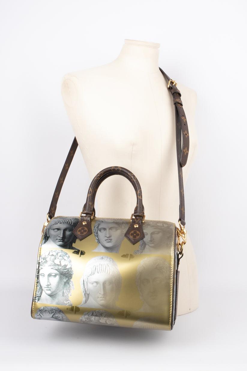 Louis Vuitton X Fornasetti Speedy Bag Limited Edition For Sale 3