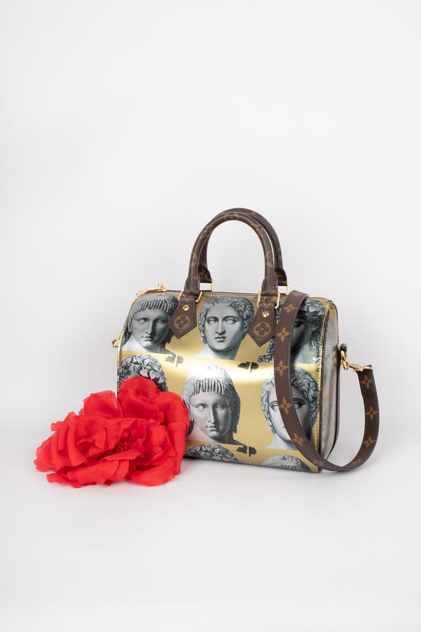 Louis Vuitton X Fornasetti Speedy Bag Limited Edition For Sale 4