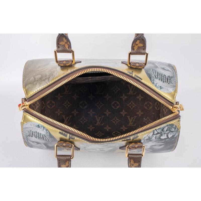 Louis Vuitton X Fornasetti Speedy Bag Limited Edition For Sale 5