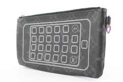 Louis Vuitton x Fragment Black Monogram Eclipse iPhone Pouch Case Pochette