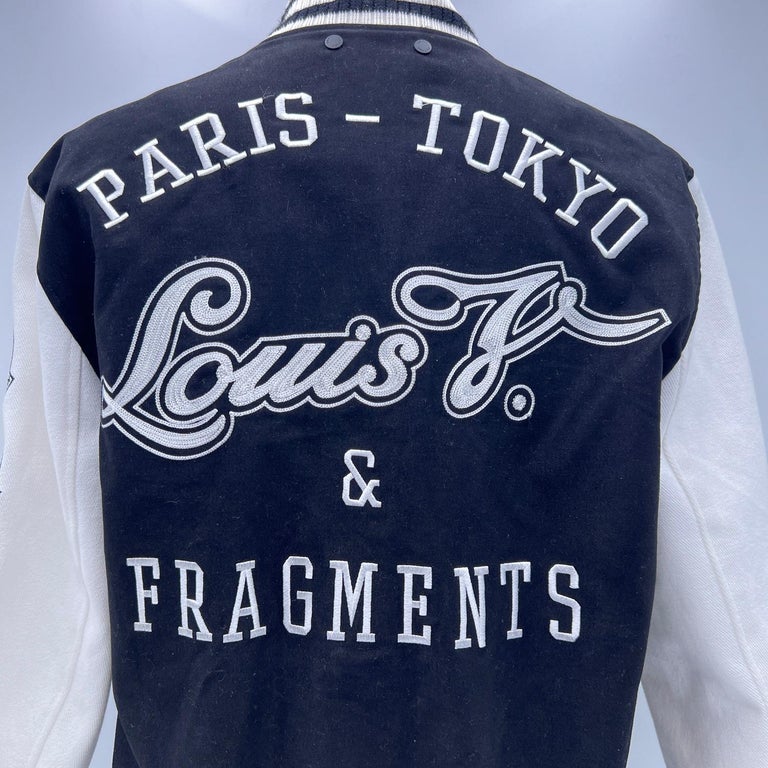 Thegenuineleather FW22 Louis Vuitton Varsity Jacket - Embroidery