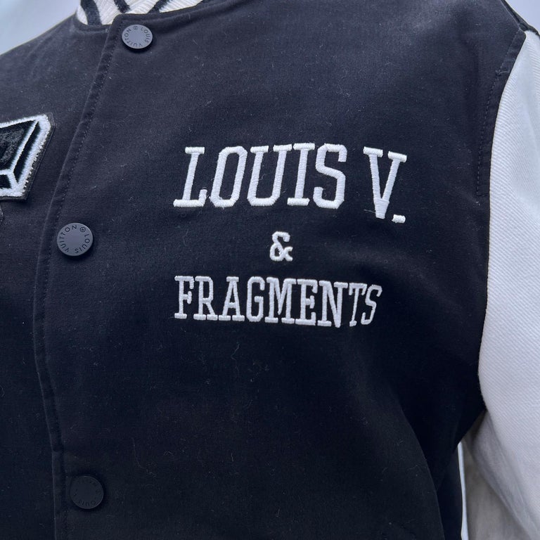 Letterman Louis Vuitton & Fragment Varsity Jacket - Jackets Masters