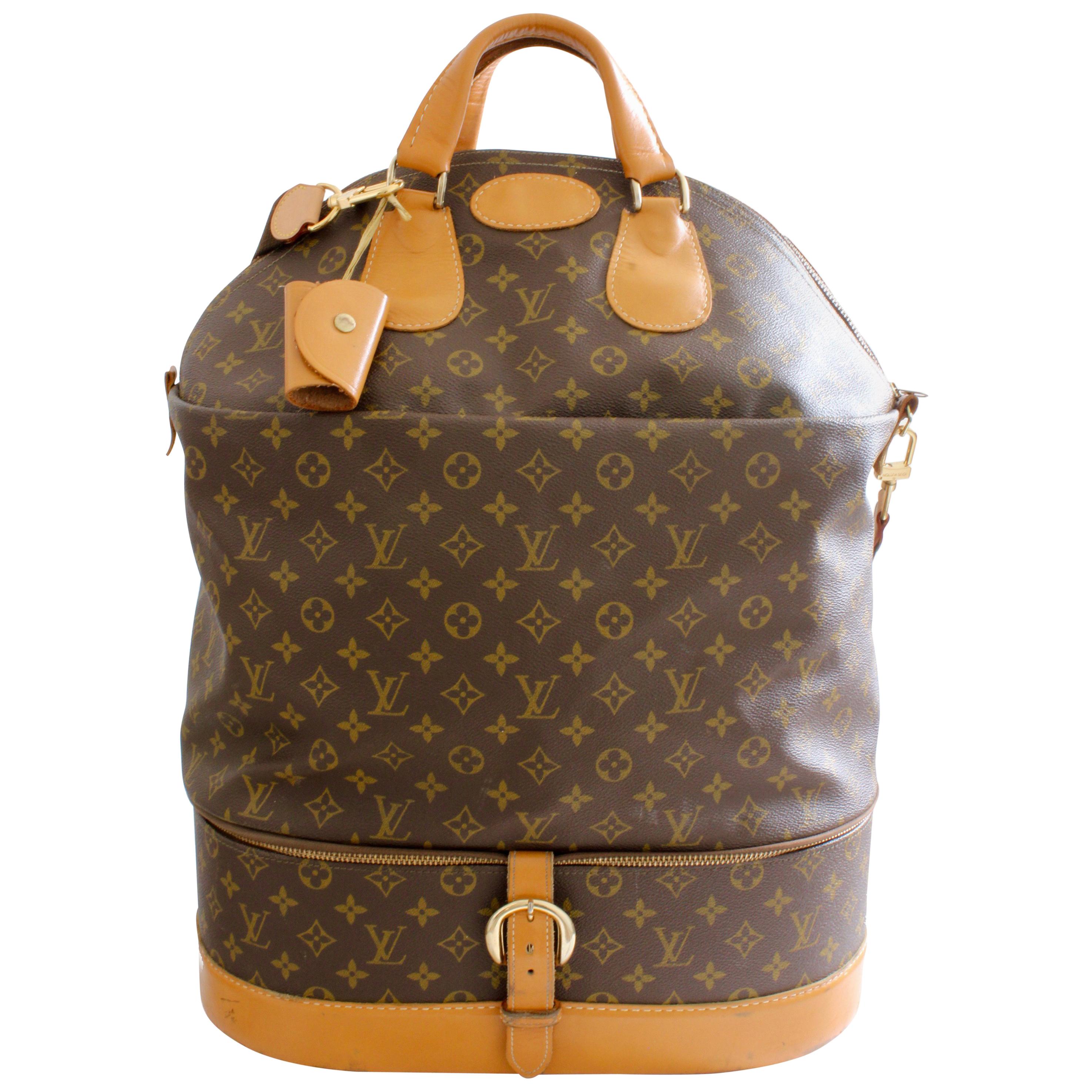 Louis Vuitton x French Company XL Steamer Bag Travel Tote Rare