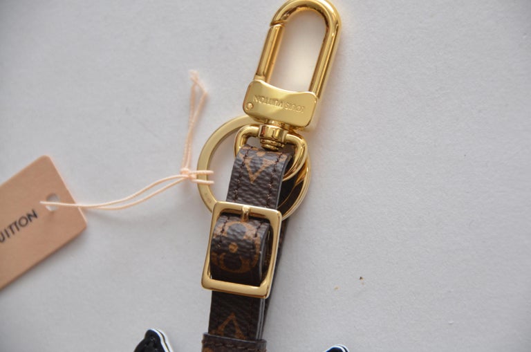 Louis Vuitton X Grace Coddington Catogram Bag Charm And Key Holder at ...