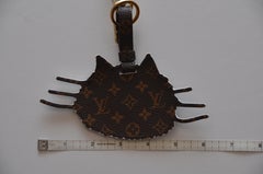 Louis Vuitton X Grace Coddington Catogram Bag Charm And Key Holder  NEW