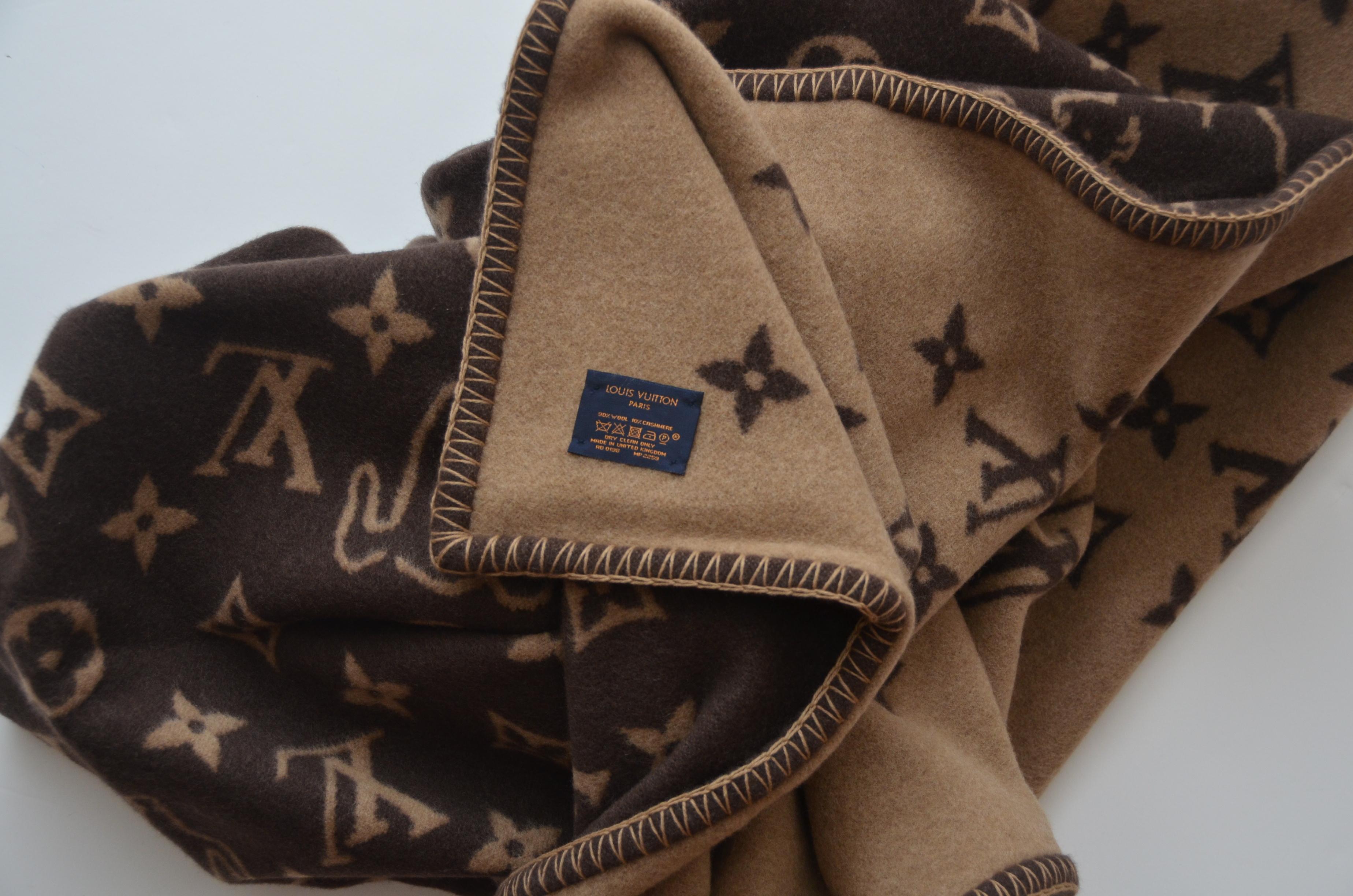 Shop Louis Vuitton Blankets & Throws