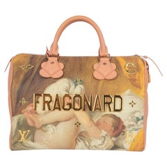 Louis Vuitton x Jeff Koons bag 'speedy Fragonard' 2017