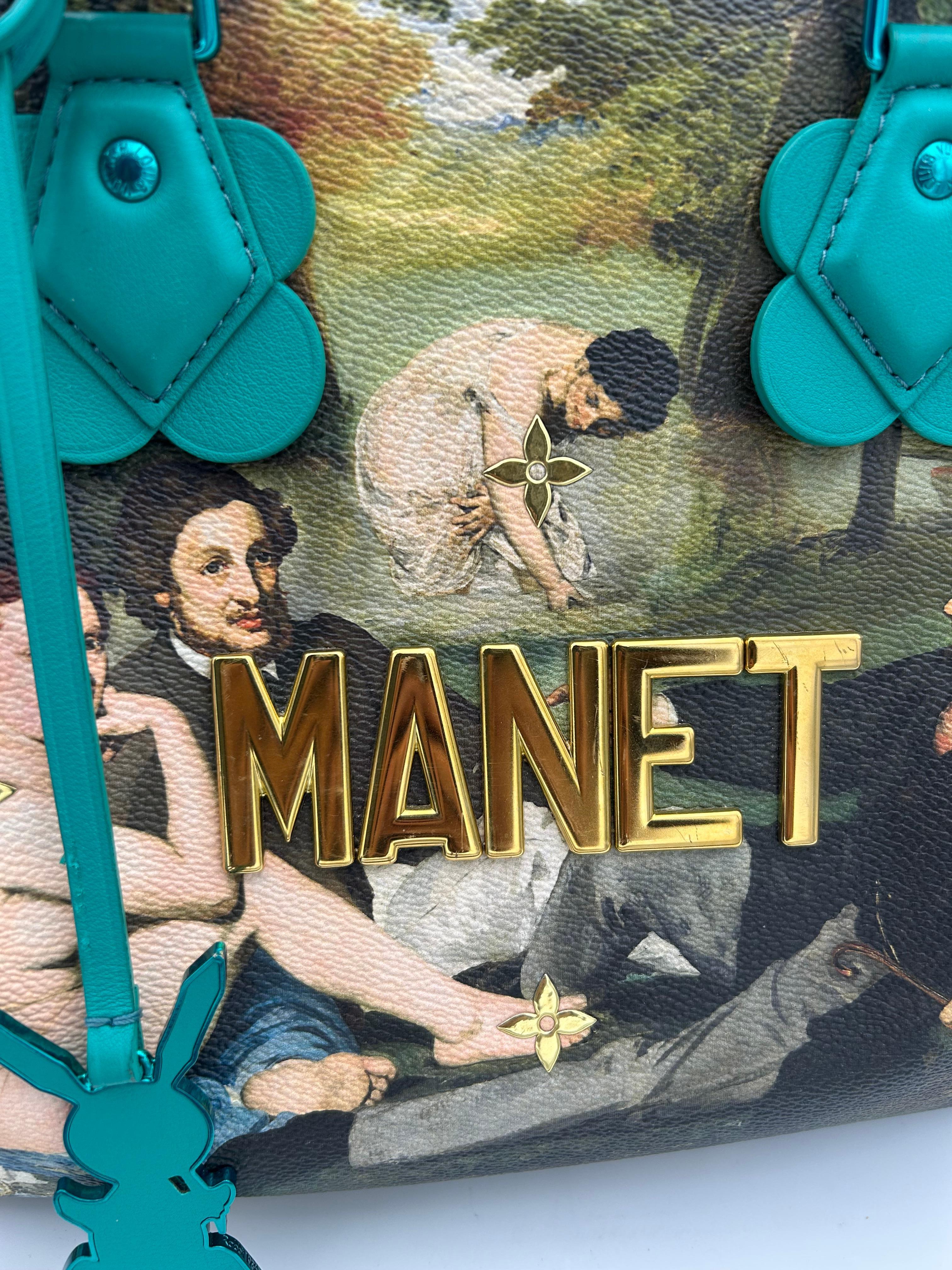 Louis Vuitton x Jeff Koons MANET Speedy 30 For Sale 7
