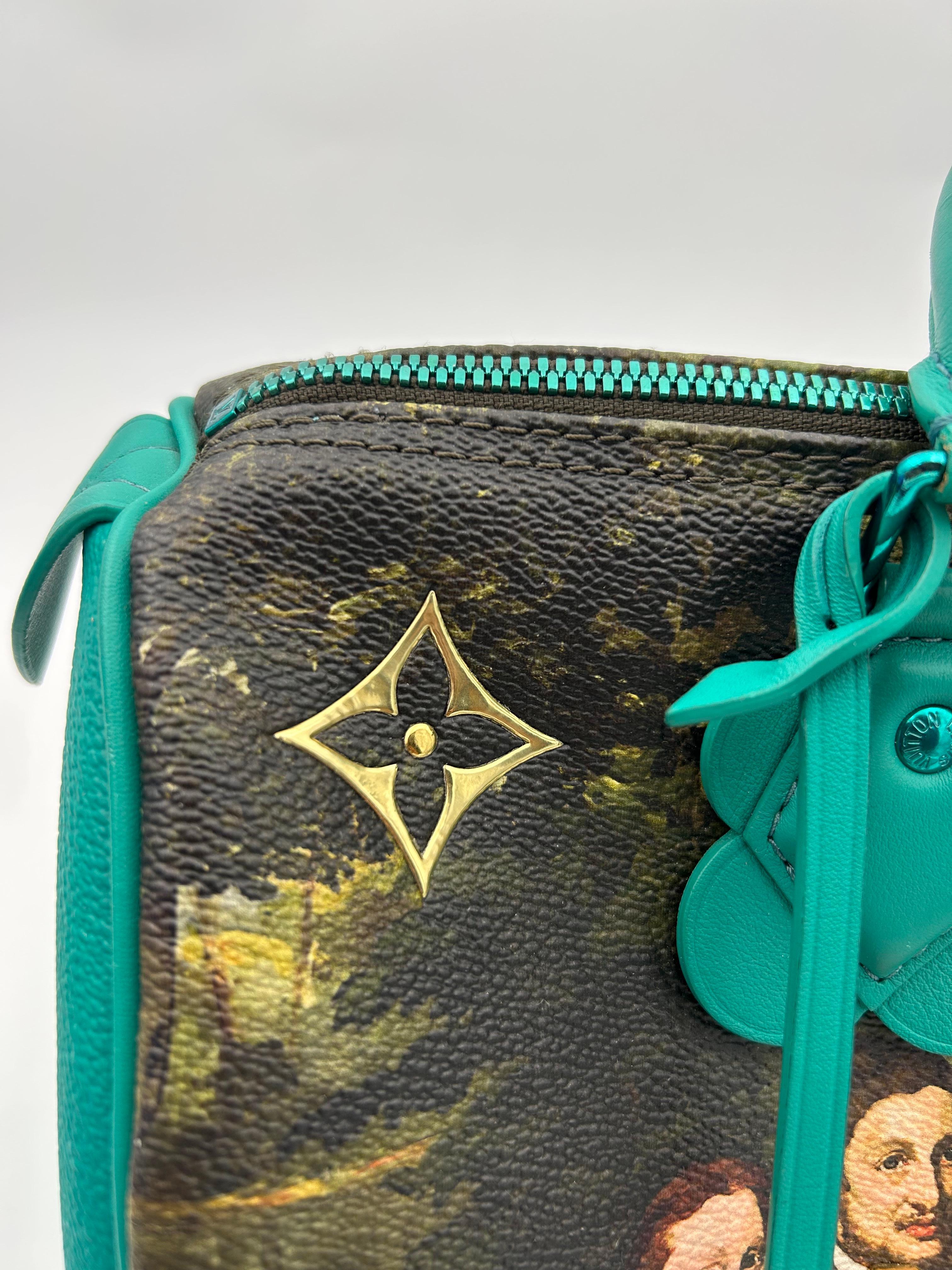 Louis Vuitton x Jeff Koons MANET Speedy 30 For Sale 8