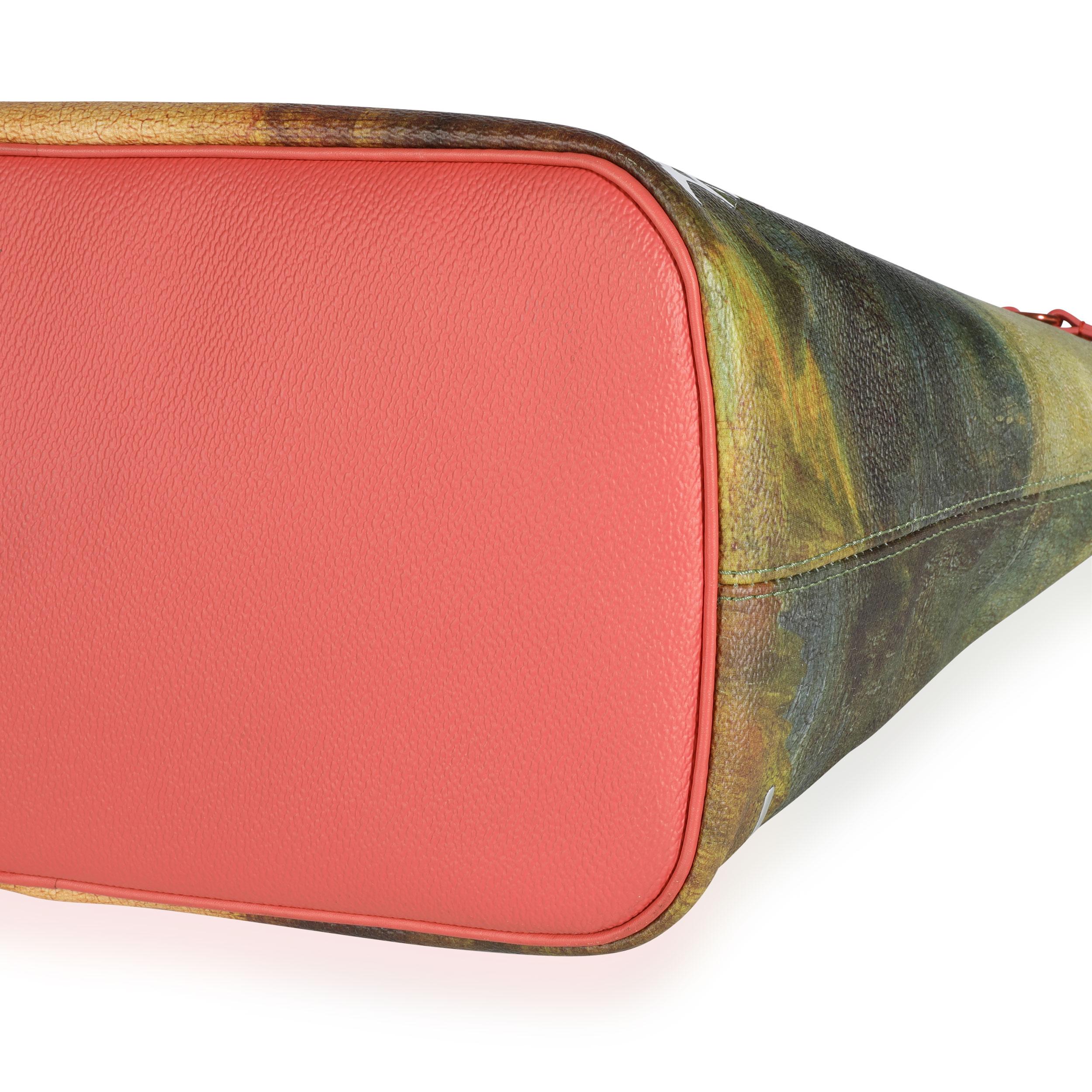 Louis Vuitton x Jeff Koons Masters Kollektion Mona Lisa Neverfull MM (Braun)