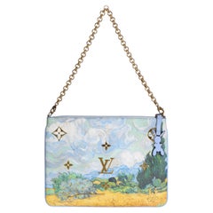 Louis Vuitton x Jeff Koons Masters Van Gogh Canvas Pochette Clutch