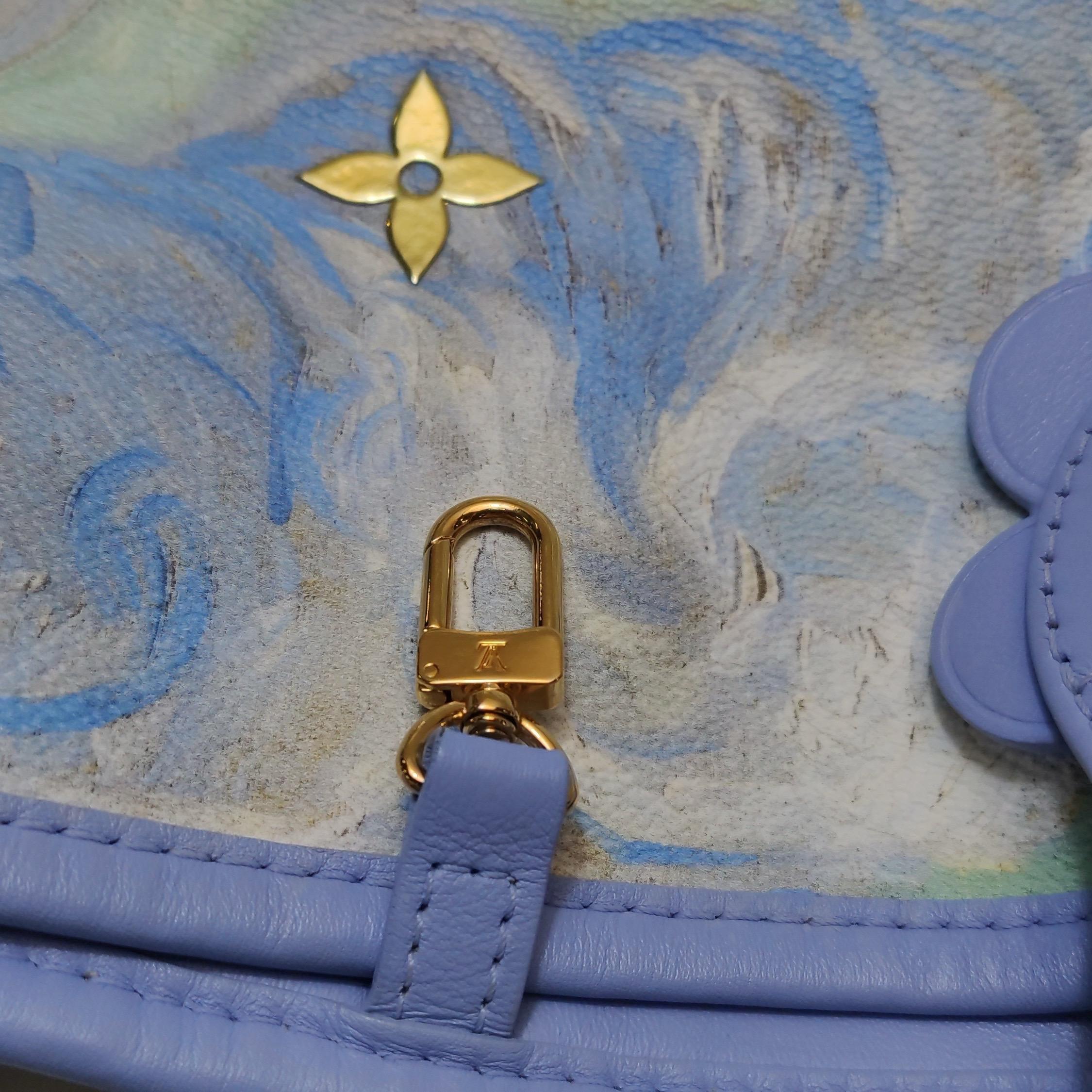 Louis Vuitton x Jeff Koons Masters Van Gogh Neverfull MM Tote Medium im Angebot 5