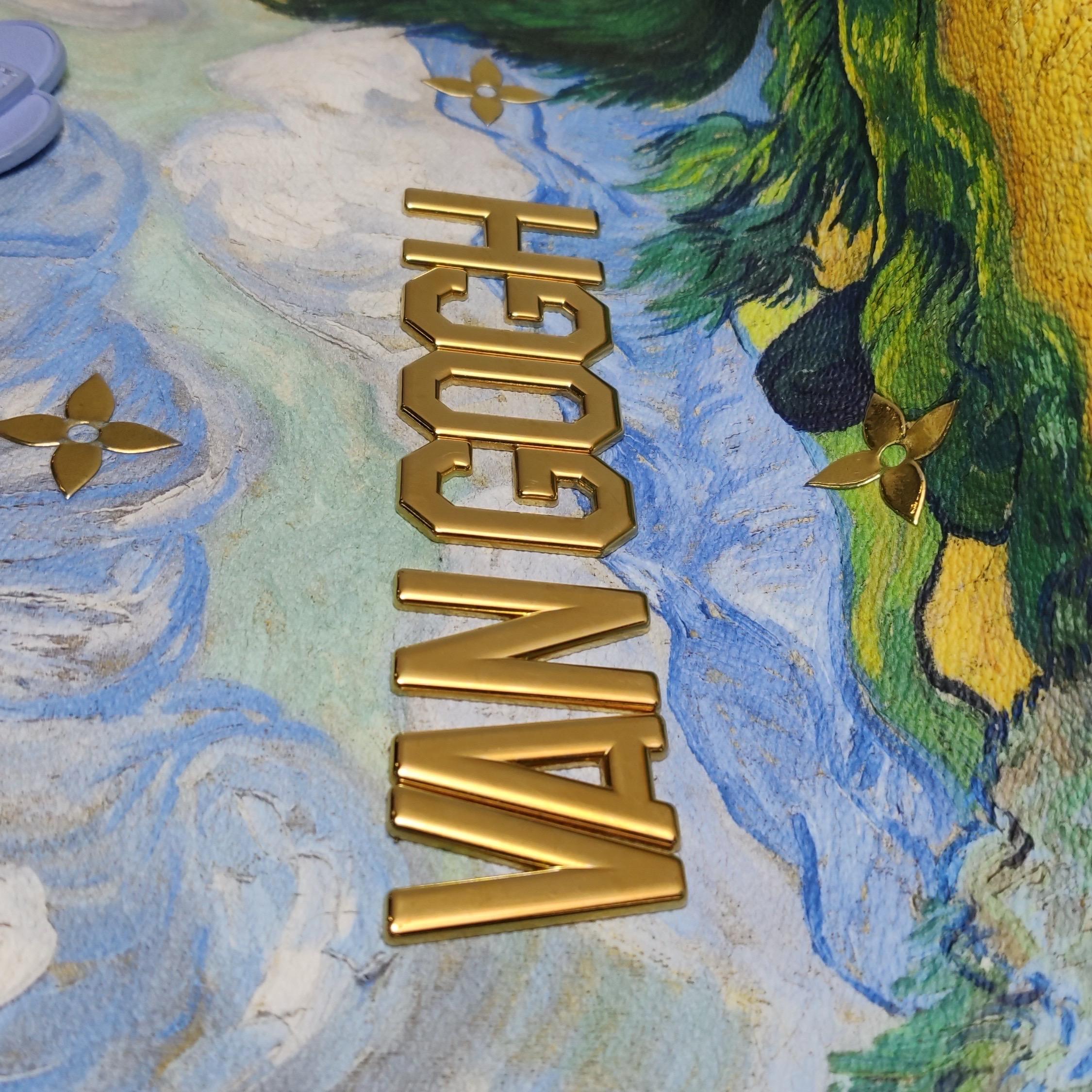 Louis Vuitton x Jeff Koons Masters Van Gogh Neverfull MM Tote Medium For Sale 15