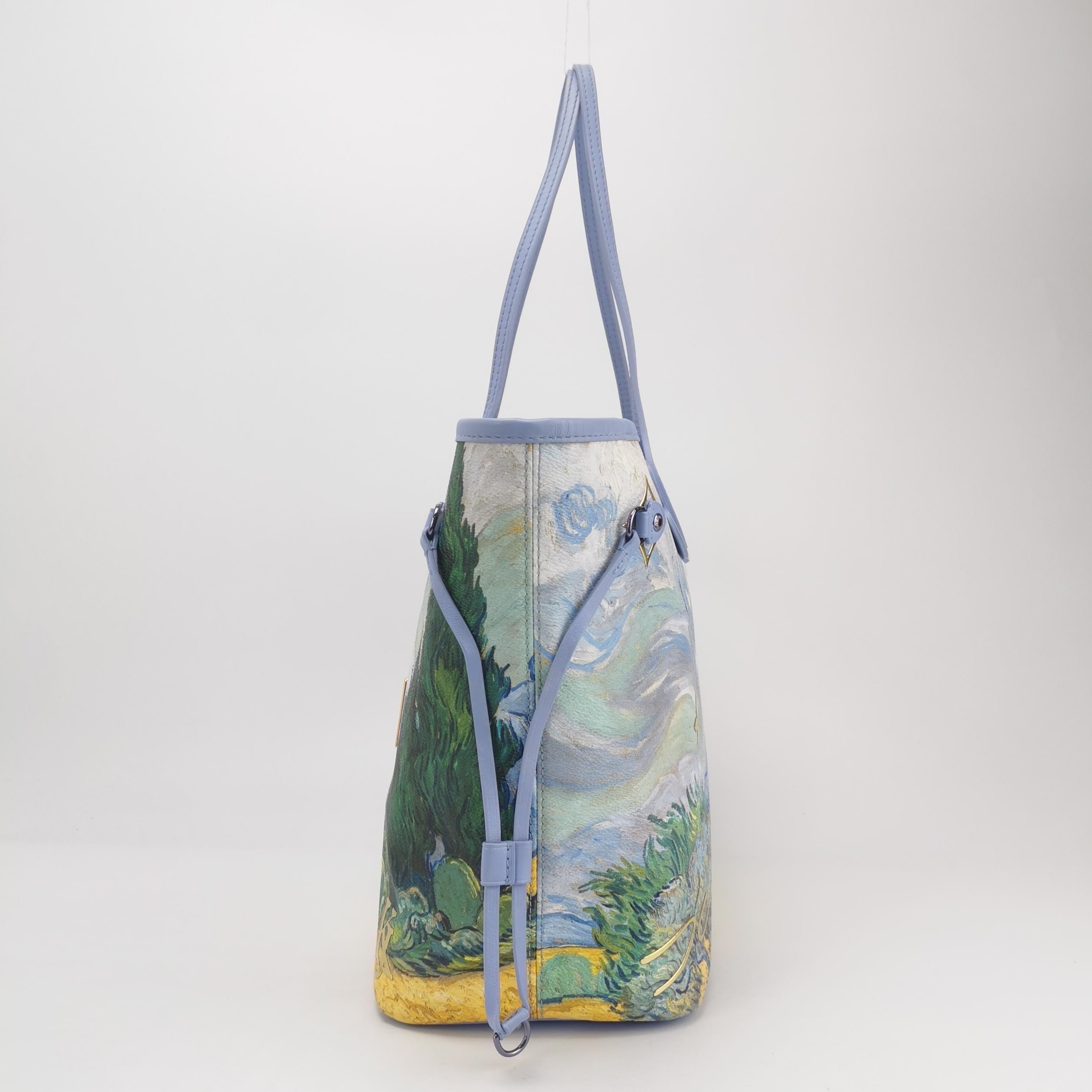 Louis Vuitton x Jeff Koons Masters Van Gogh Neverfull MM Tote Medium für Damen oder Herren im Angebot