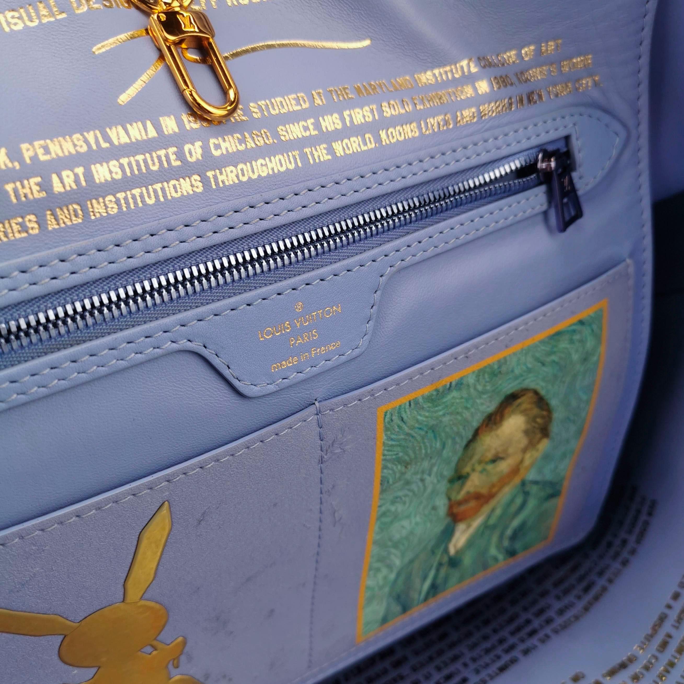 Louis Vuitton x Jeff Koons Masters Van Gogh Neverfull MM Tote Medium im Angebot 4