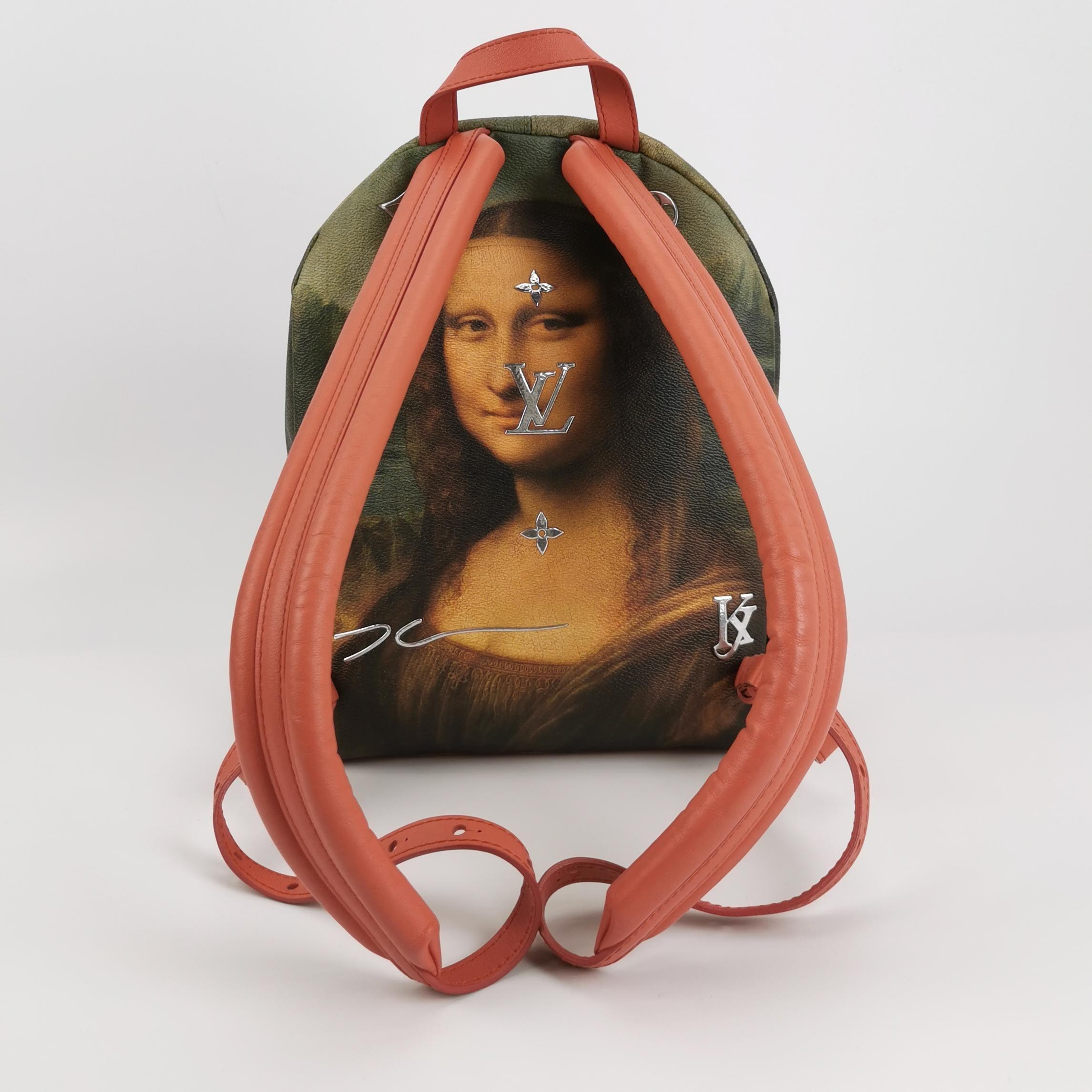 Louis Vuitton x Jeff Koons Monalisa Masters Backpack For Sale 1